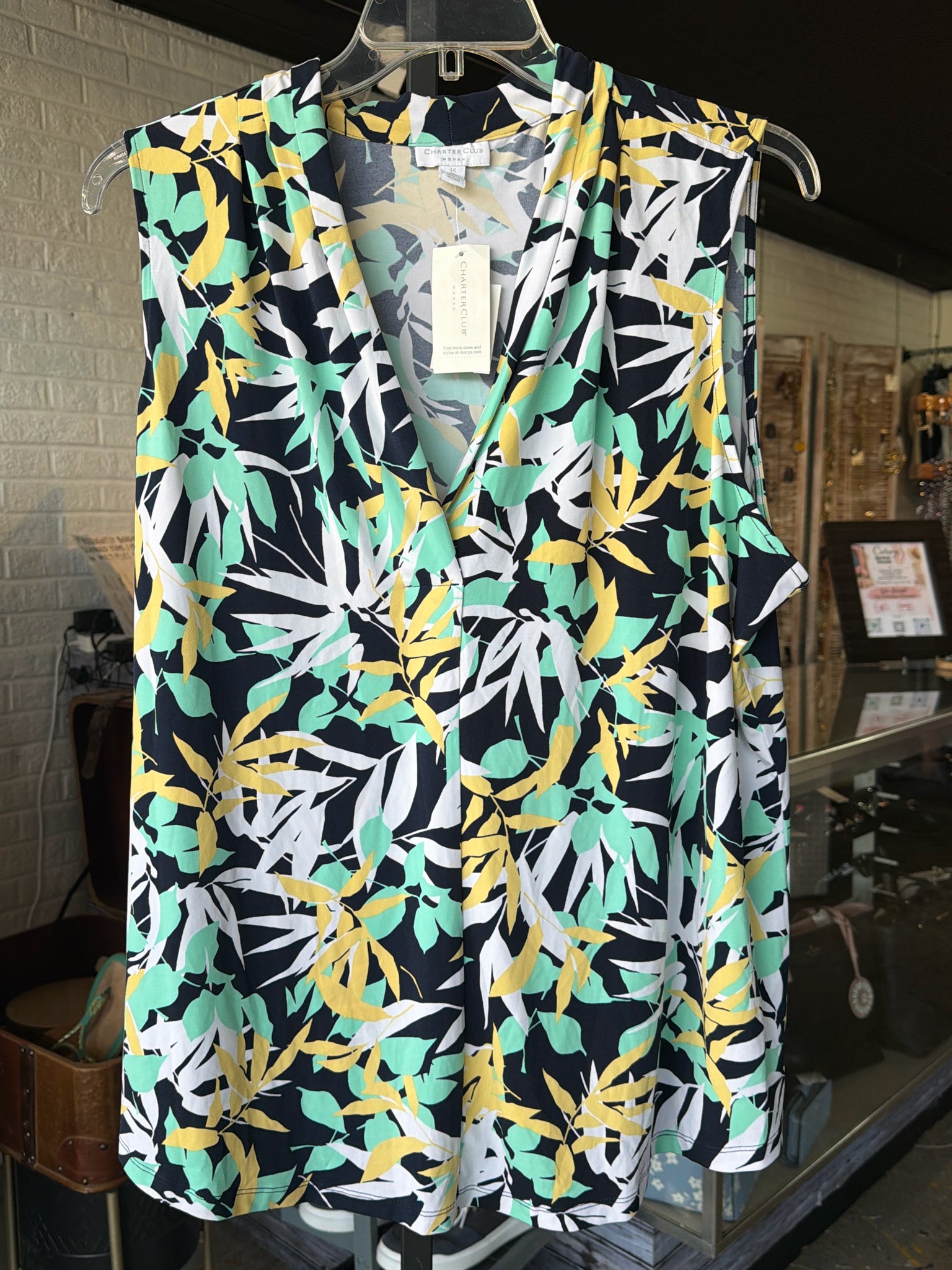 Character Club Classic Plus Tops Size 3X Blouse