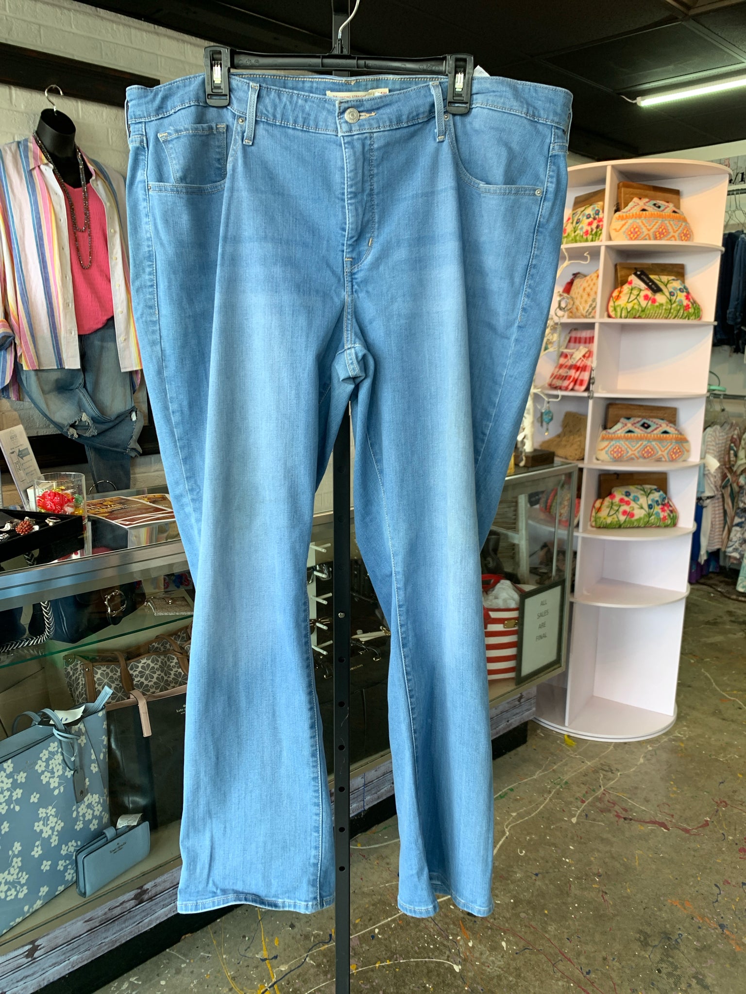 levis Plus Bottoms Size 24W Jeans