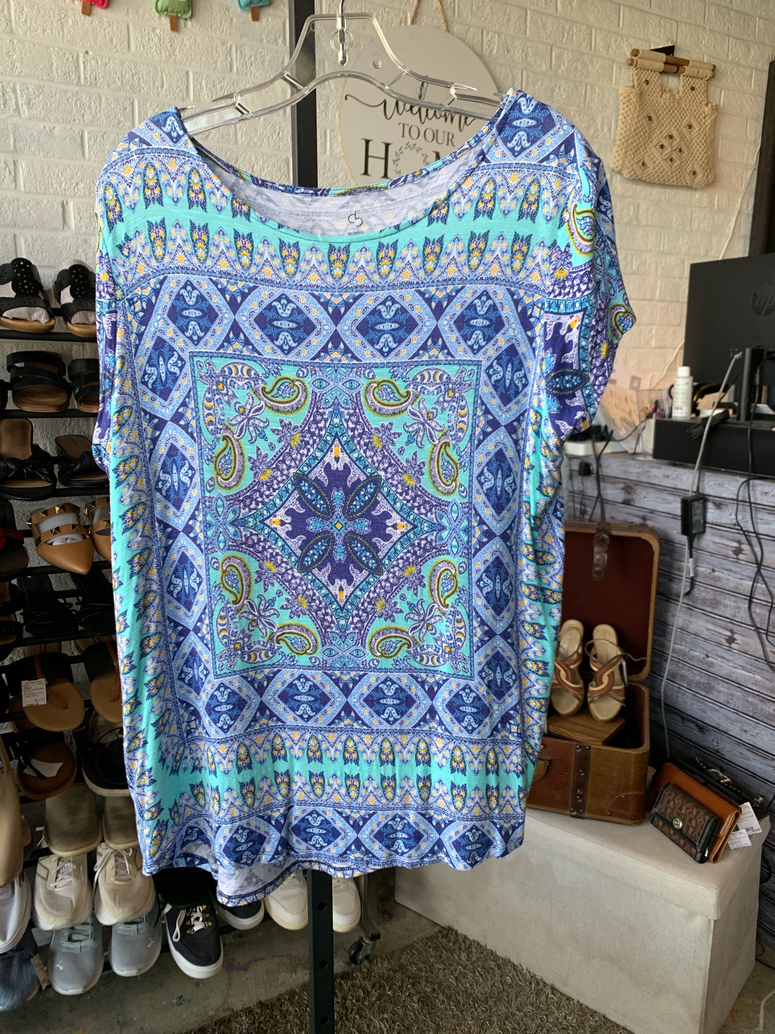 DB 1962 Plus Tops Size 1X Blouse