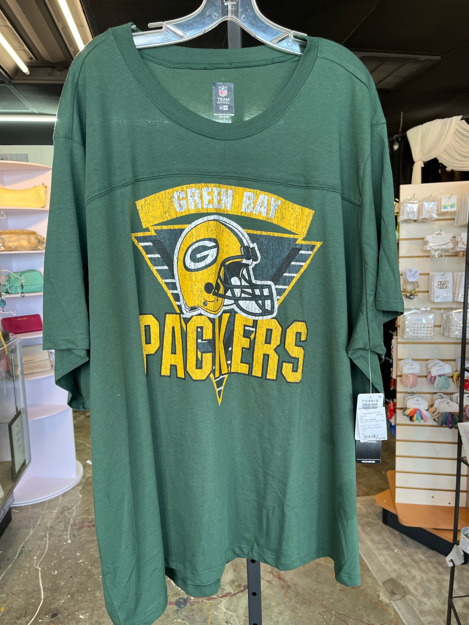 NFL Team Apparel Plus Tops Size 5 Shirt