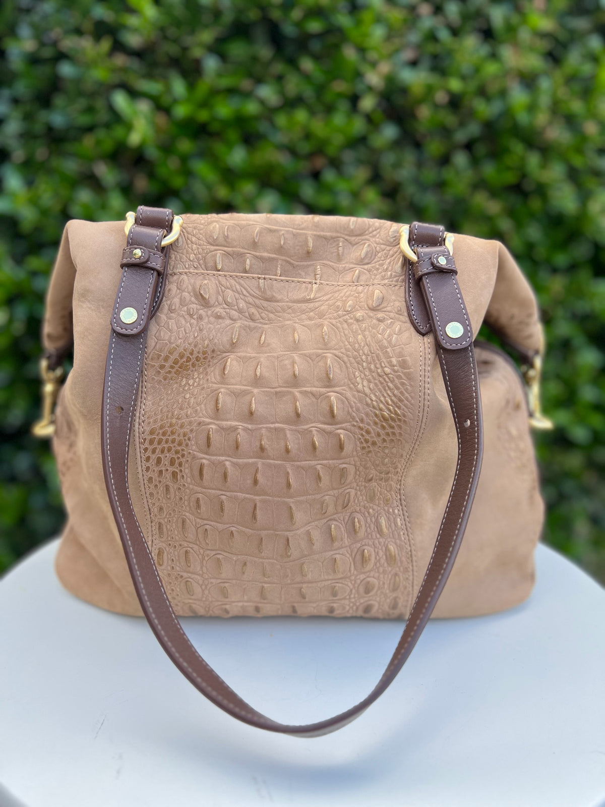Brahmin Brown Purse
