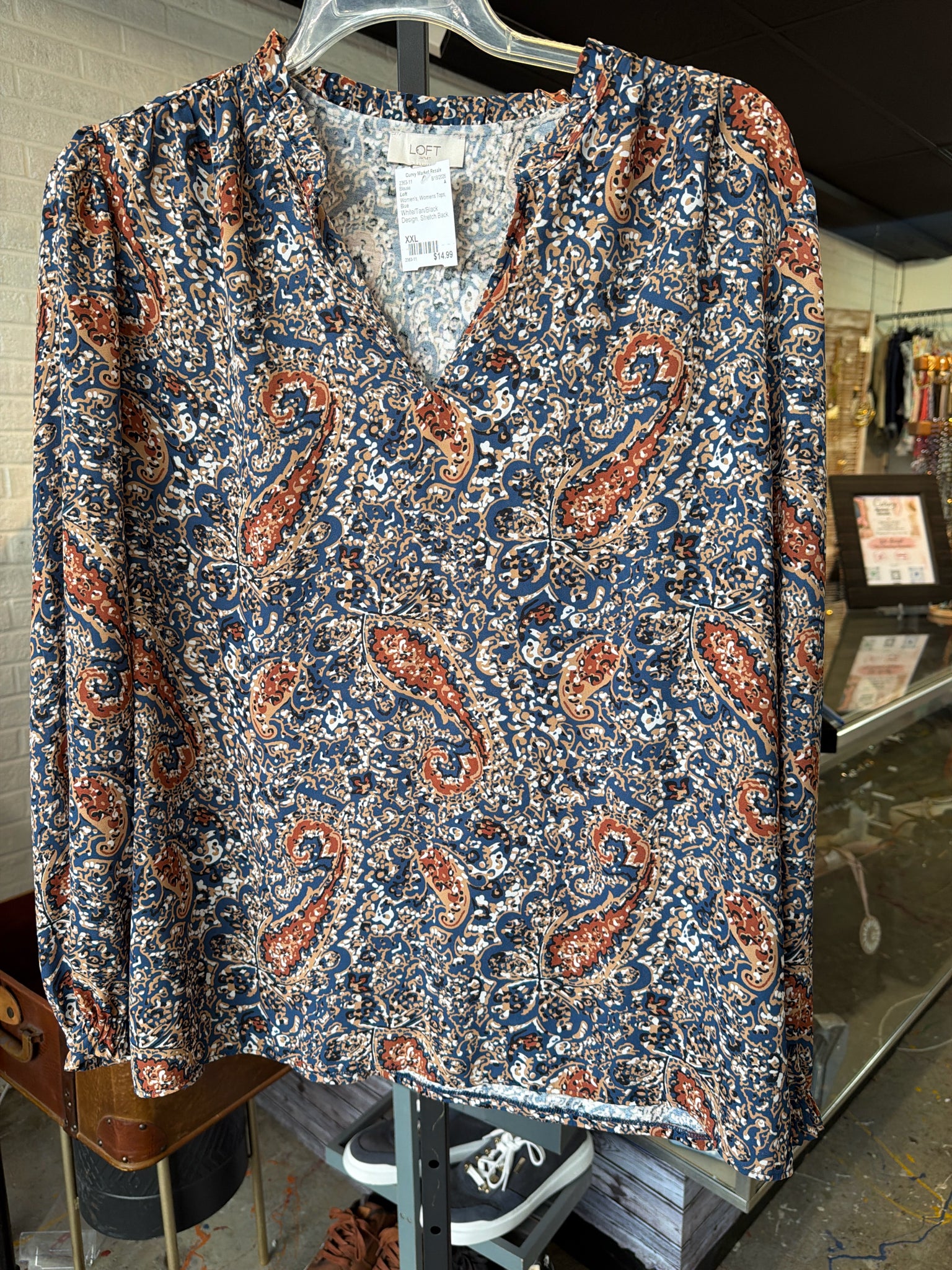 Loft Womens Tops Size XXL Blouse