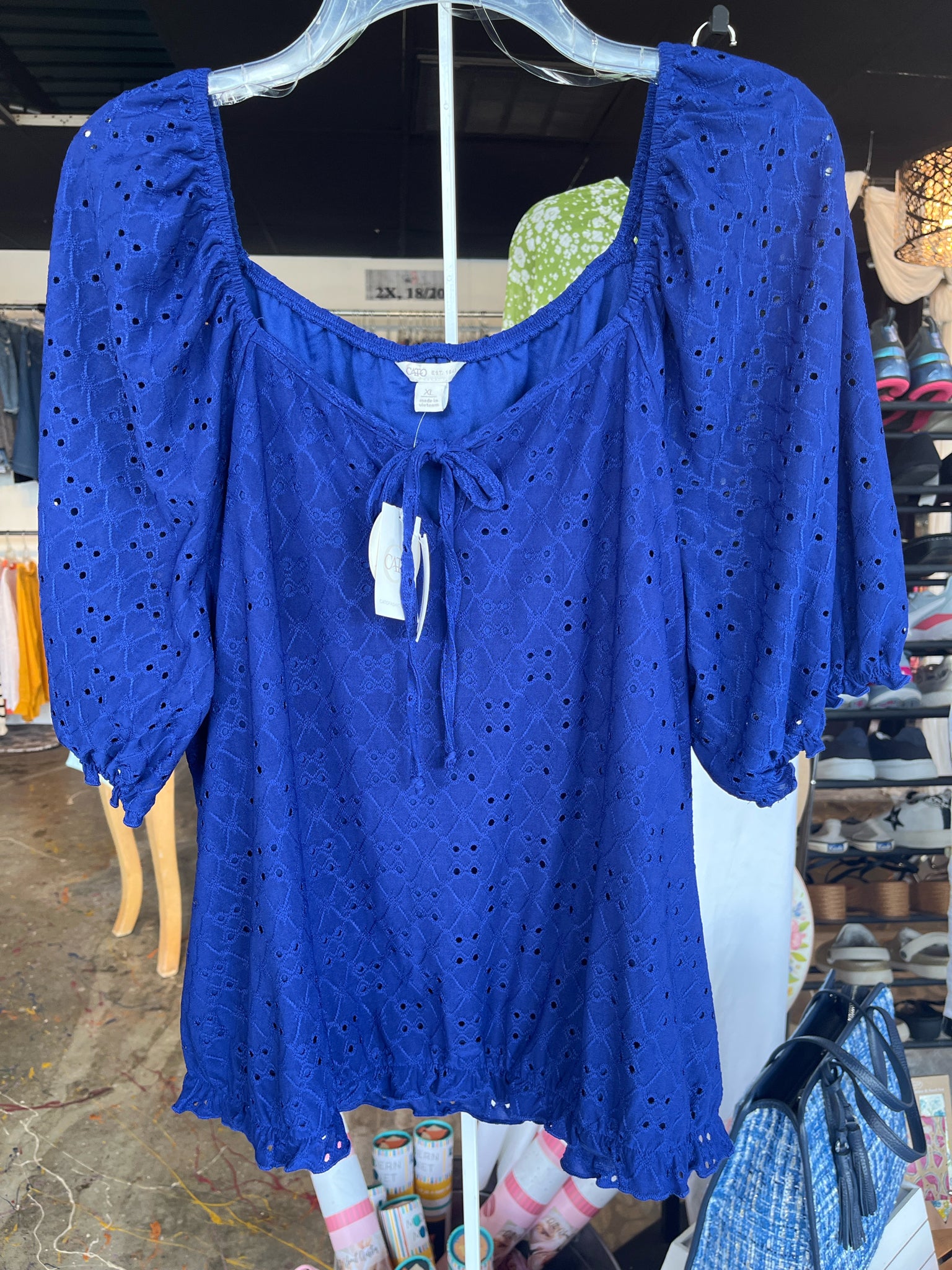 Cato Womens Tops Size XL Blouse