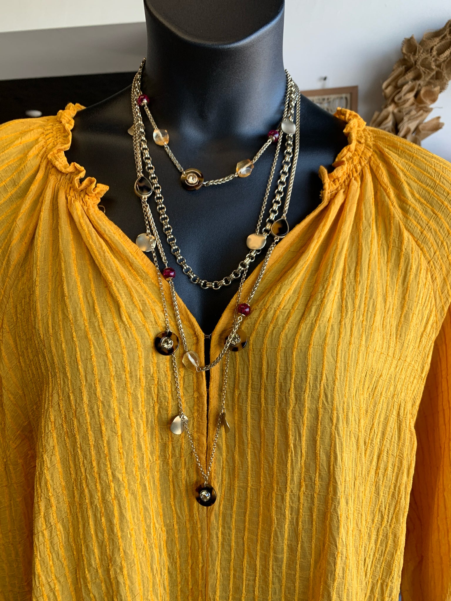 Chicos Gold Necklace