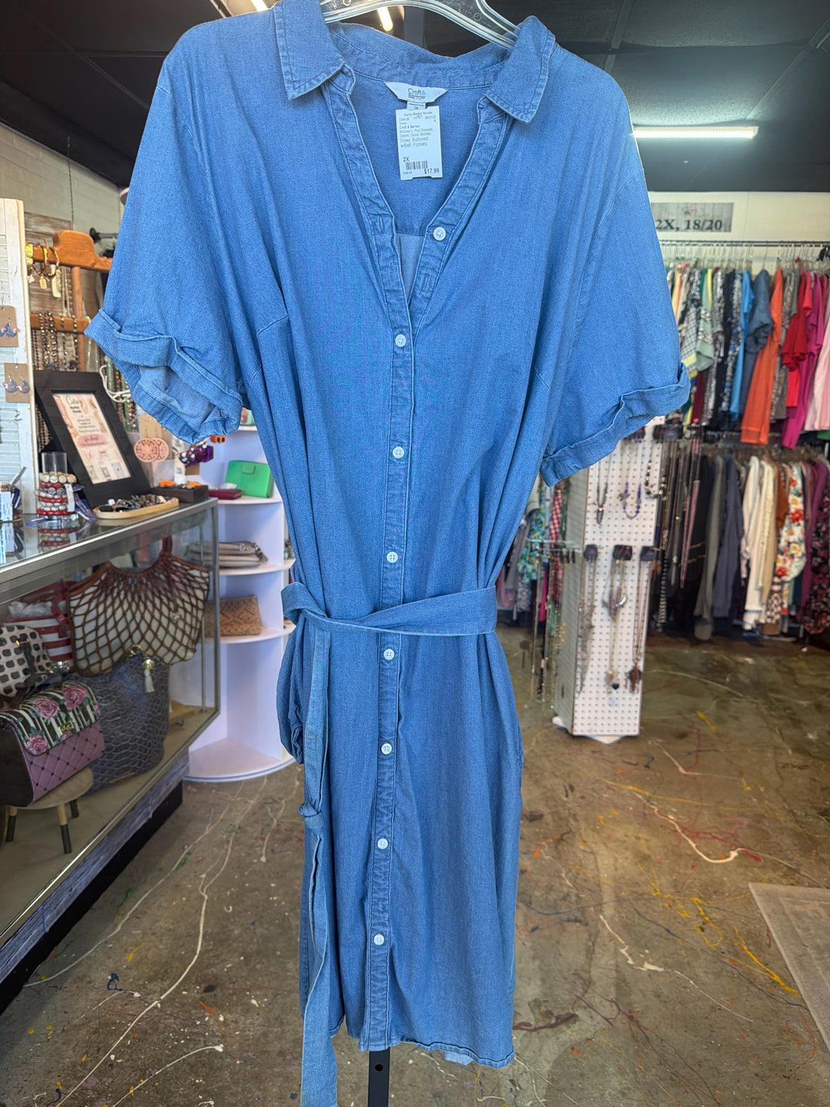 Croft & Barrow Plus Dresses Size 2X Dress