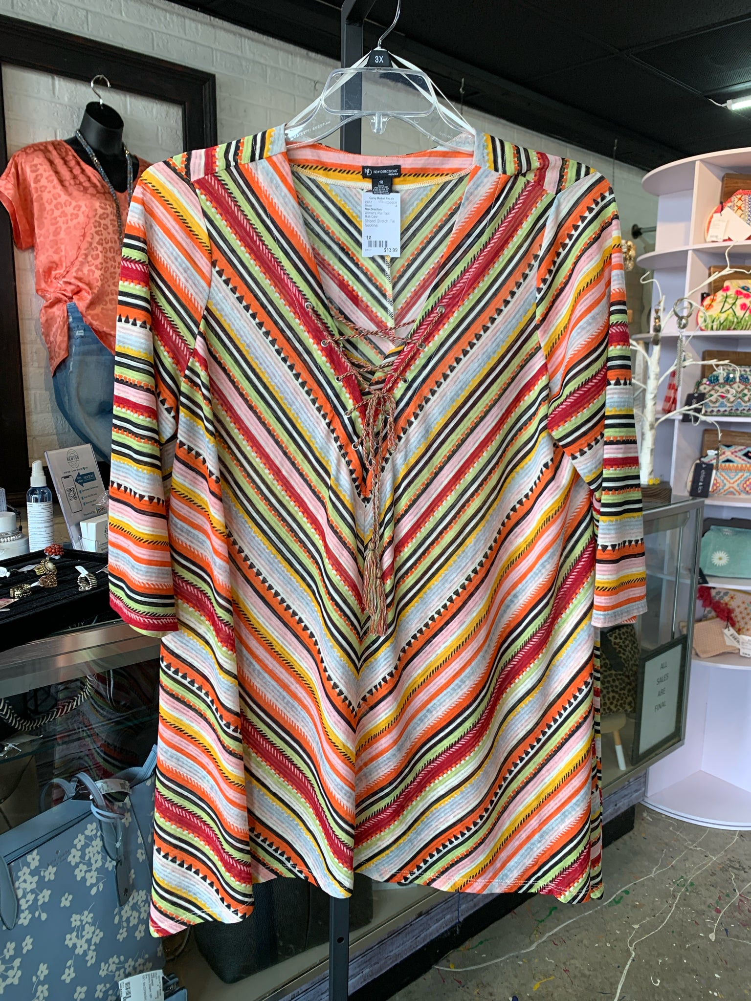 New Directions Plus Tops Size 1X Blouse