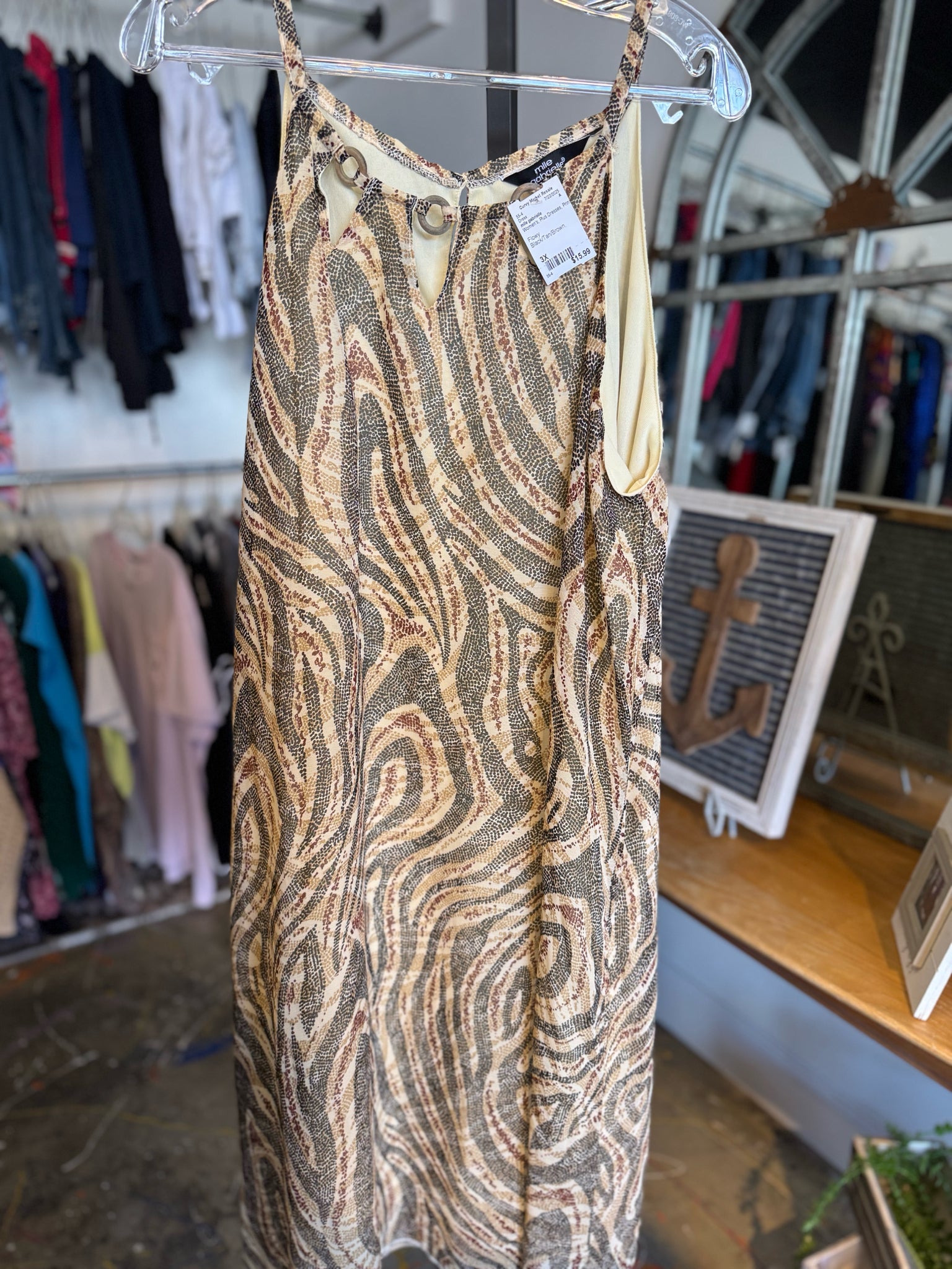 mlle gabrielle Plus Dresses Size 3X Dress