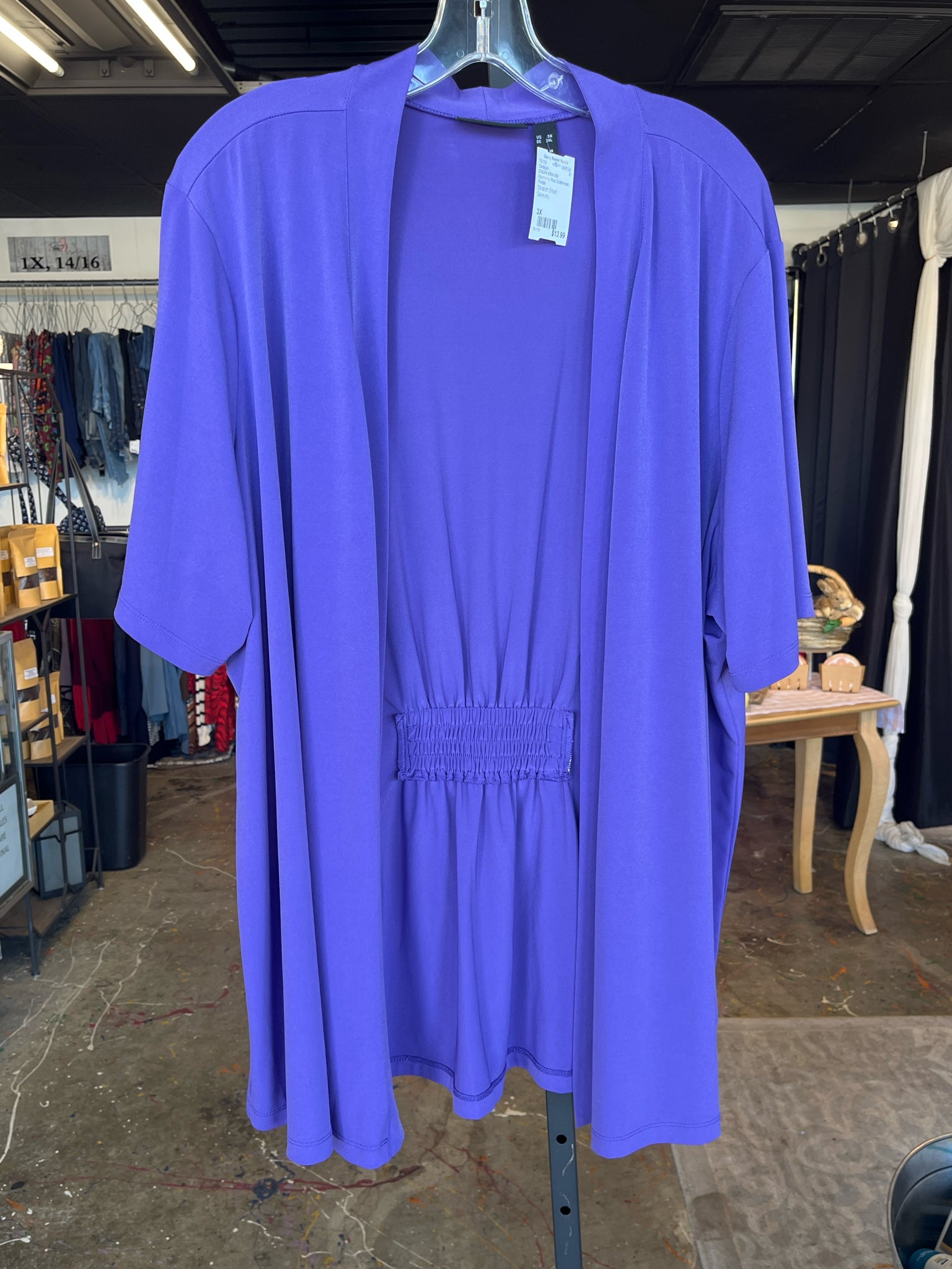 SUSAN GRAVER Plus Outerwear Size 3X Cardigan