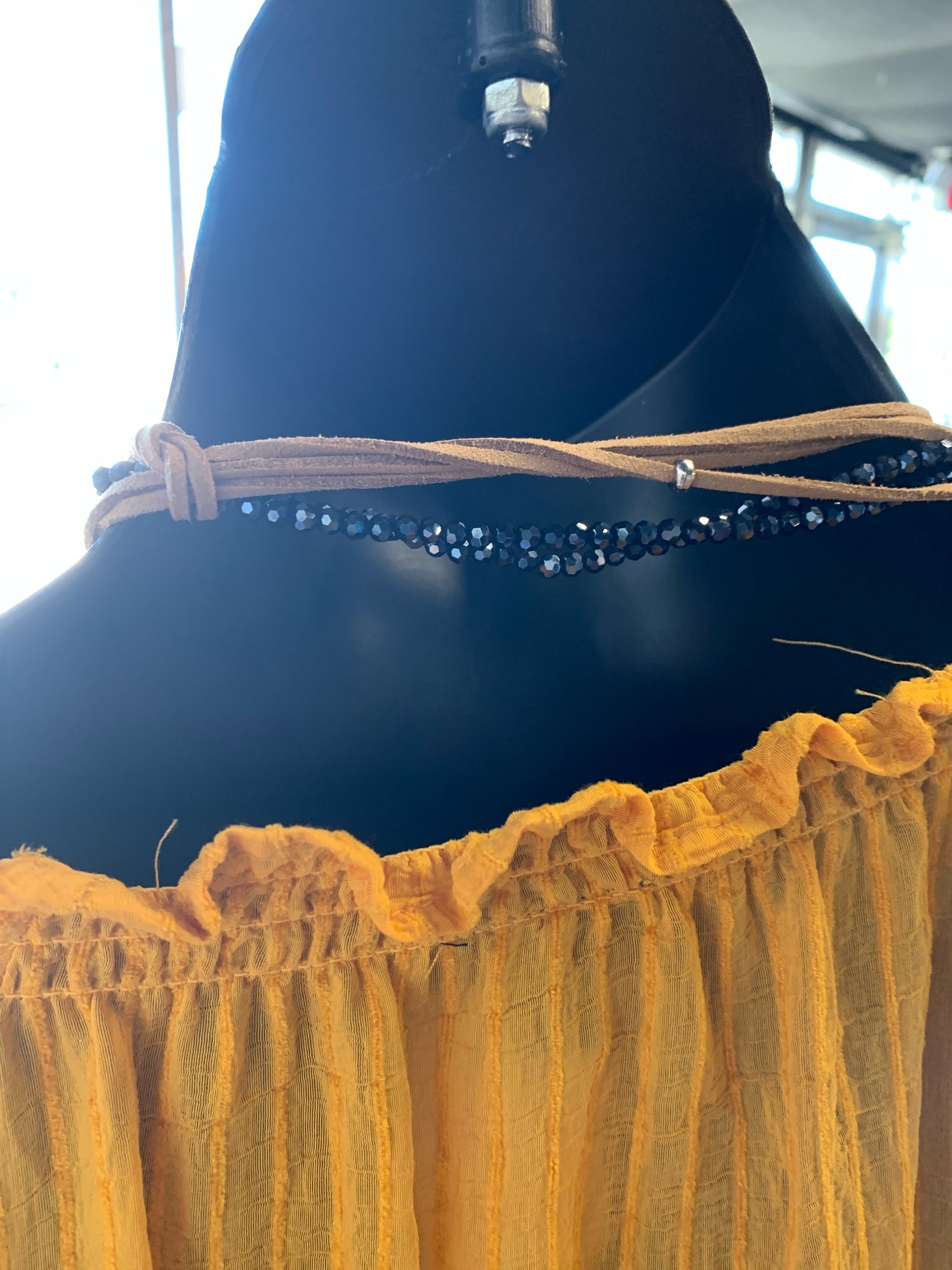 Chicos Navy Necklace