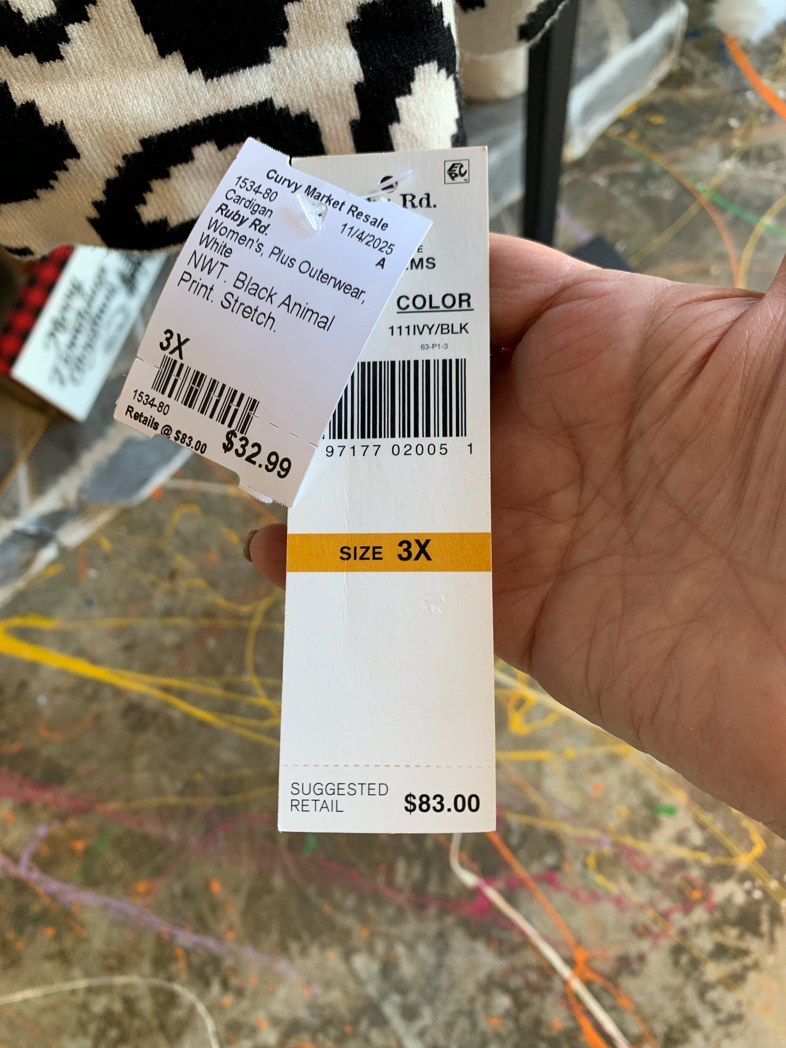 Ruby Rd. Plus Outerwear Size 3X Cardigan