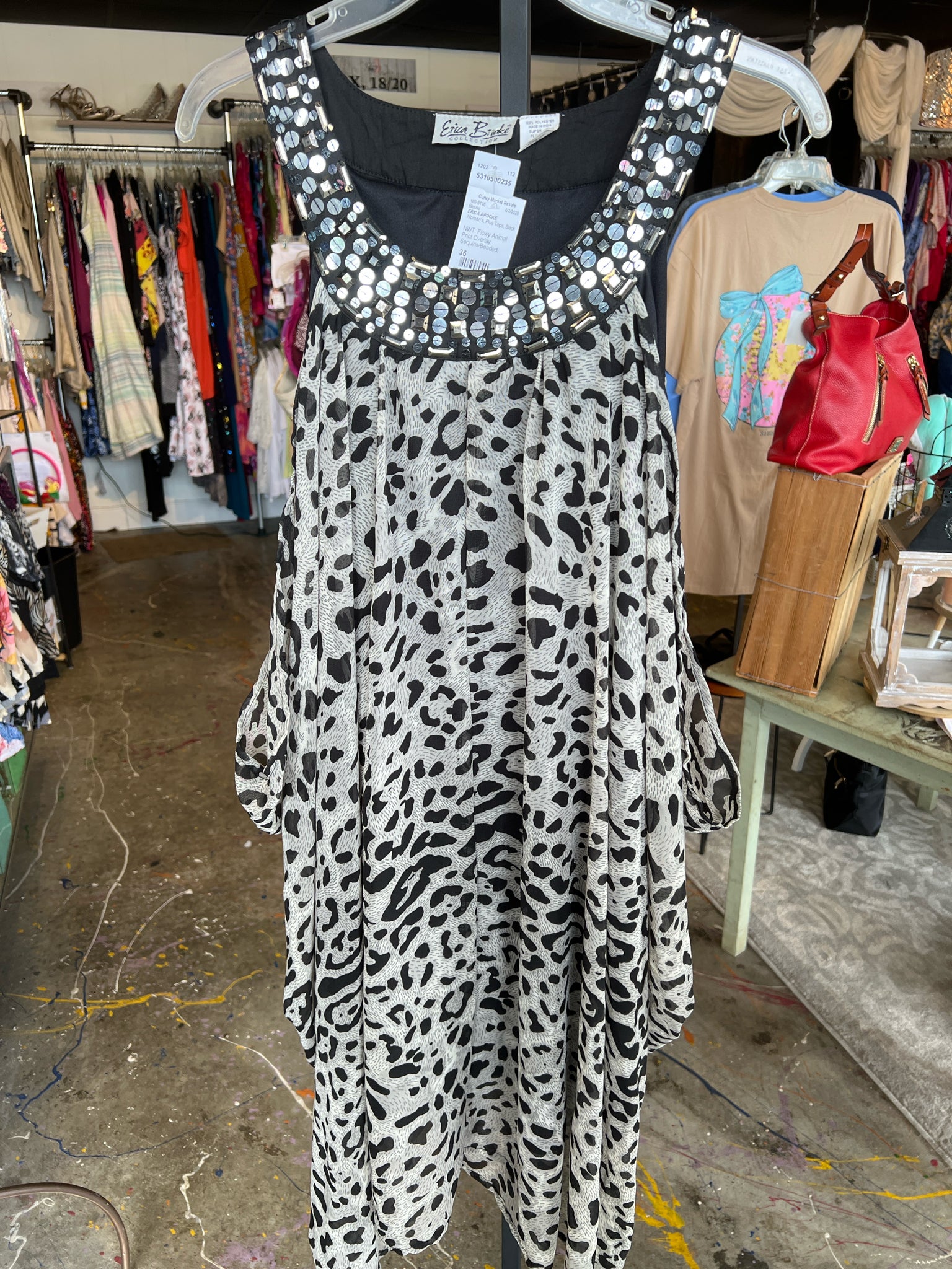 ERICA BROOKE Plus Tops Size 36 Blouse