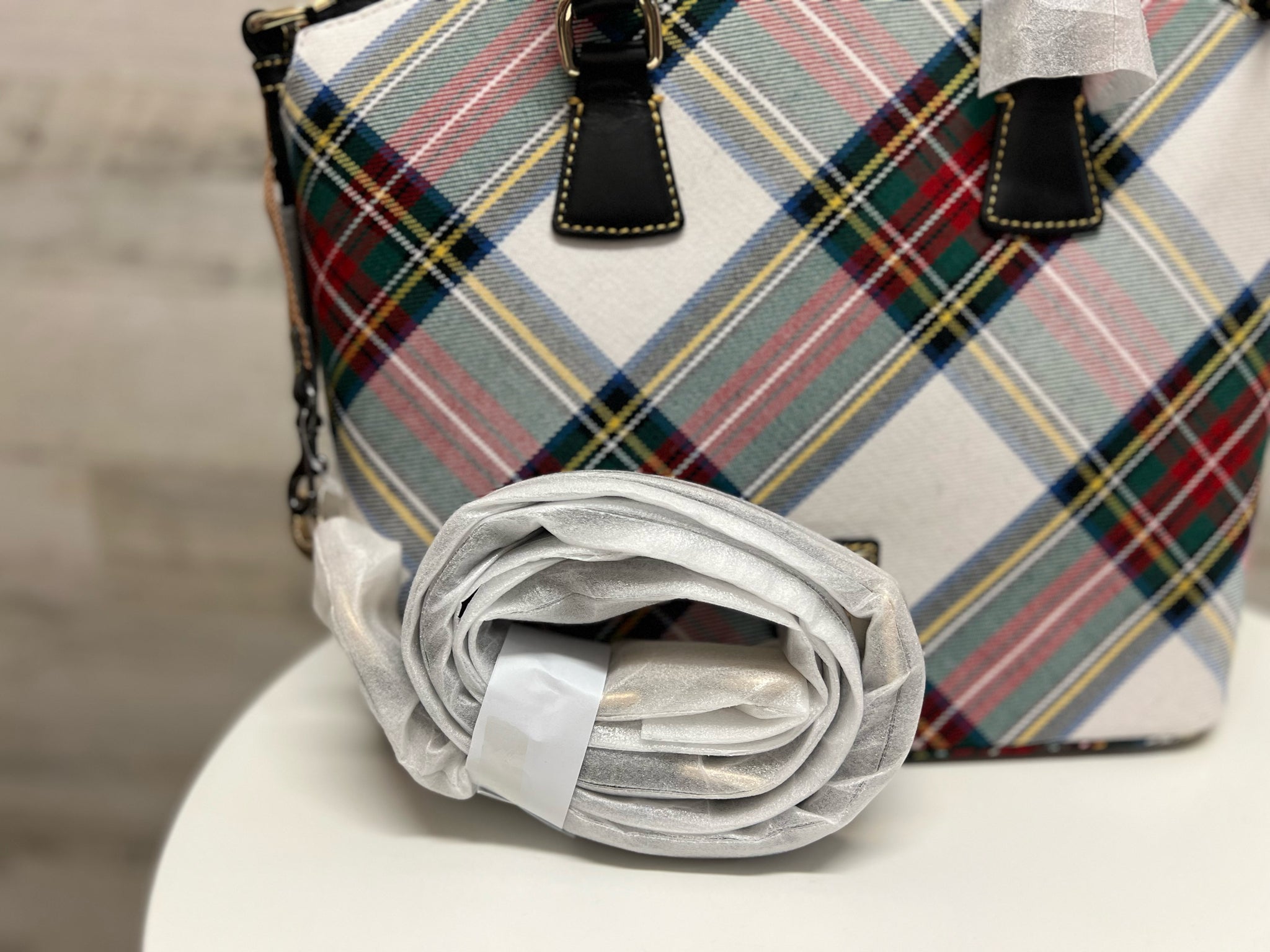 DOONEY & BOURKE Tartan Purse
