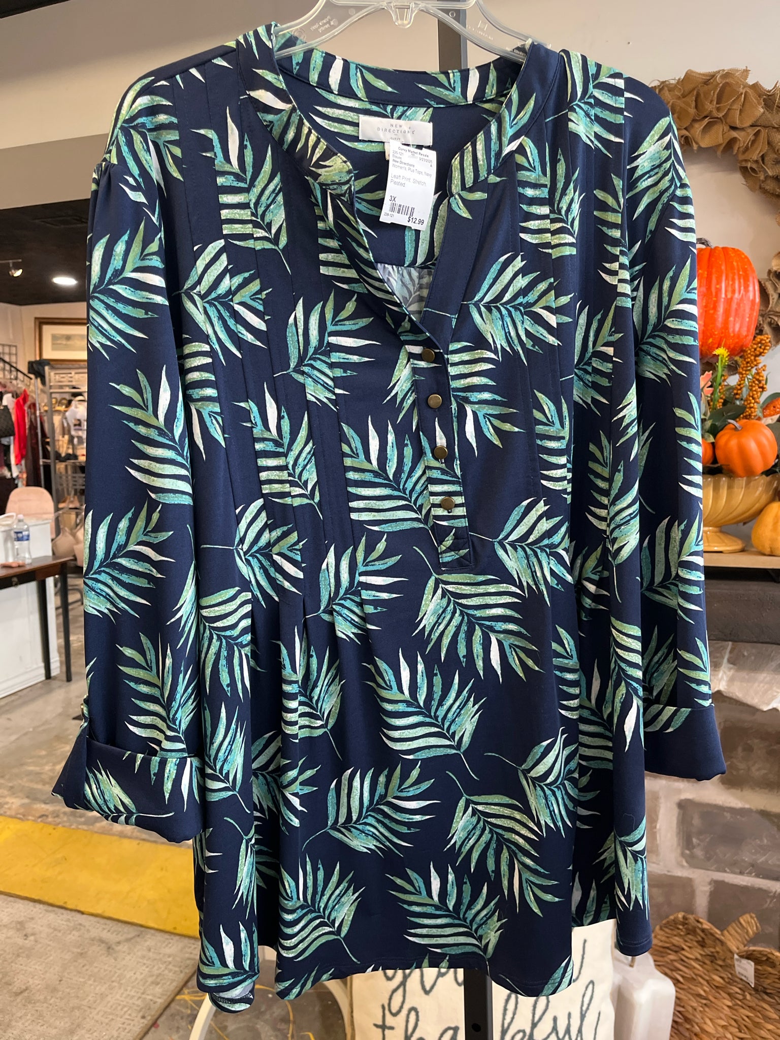 New Directions Plus Tops Size 3X Blouse