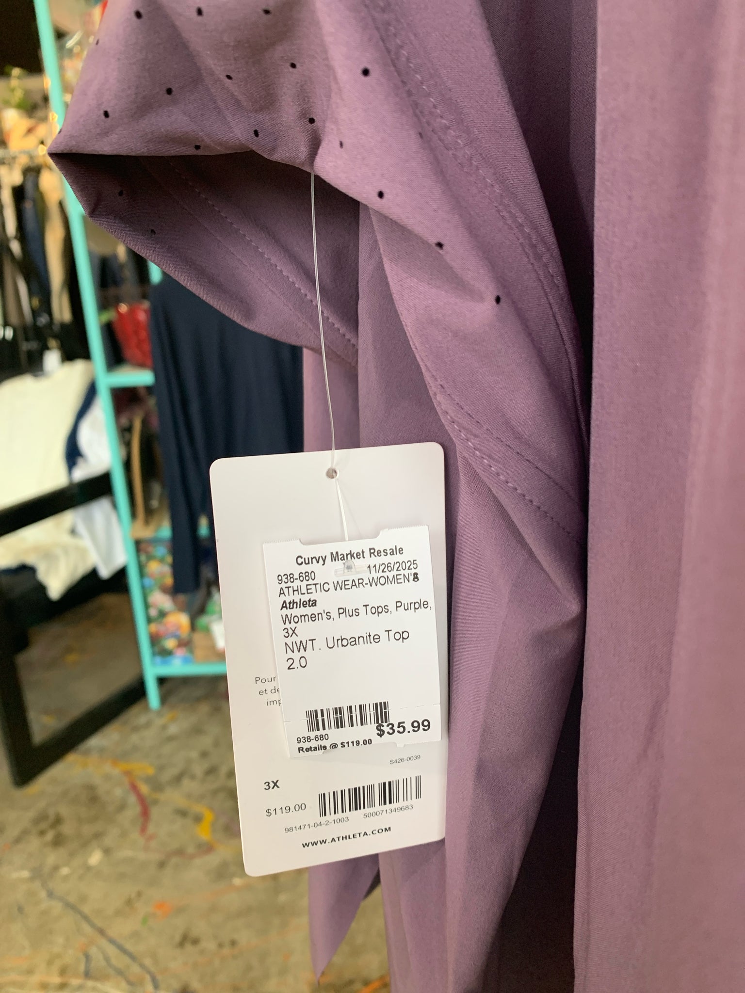 Athleta Plus Tops 3X ATHLETIC WEAR-WOMEN'S