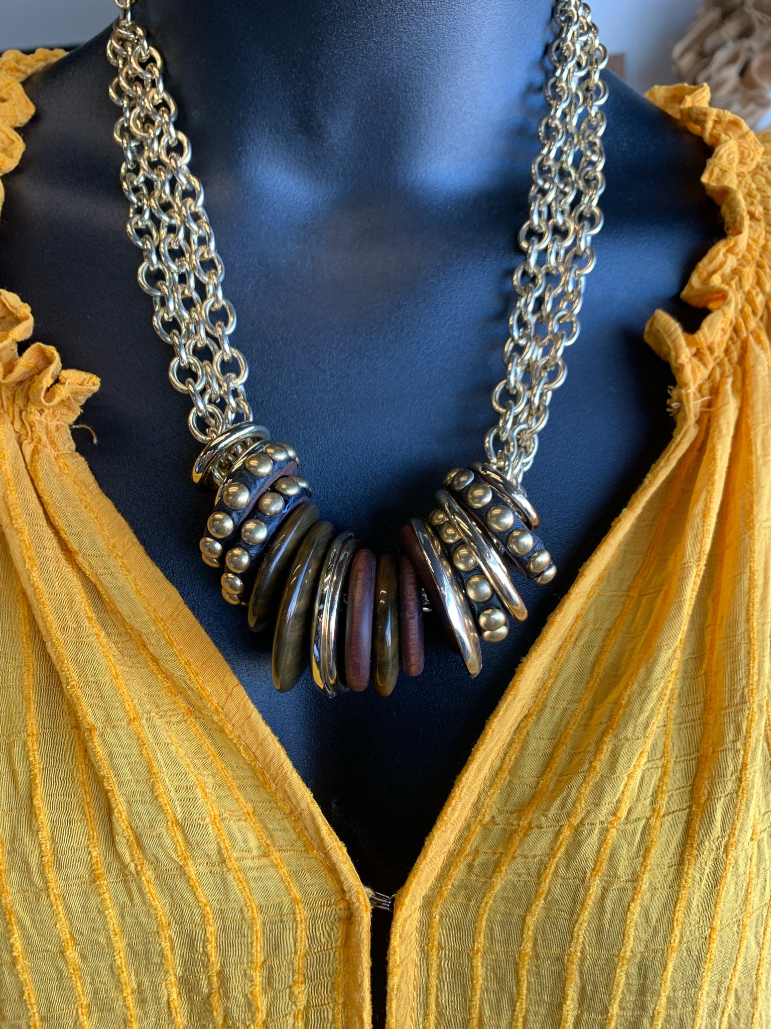 Chicos Gold Necklace