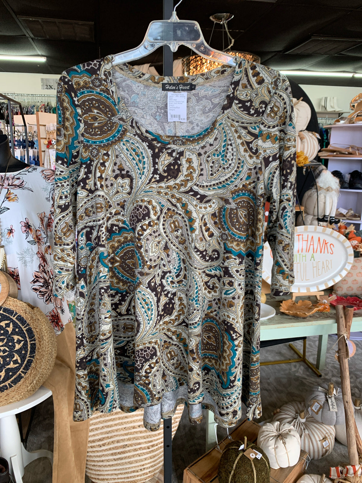 Helen's Heart Womens Tops Size L Blouse