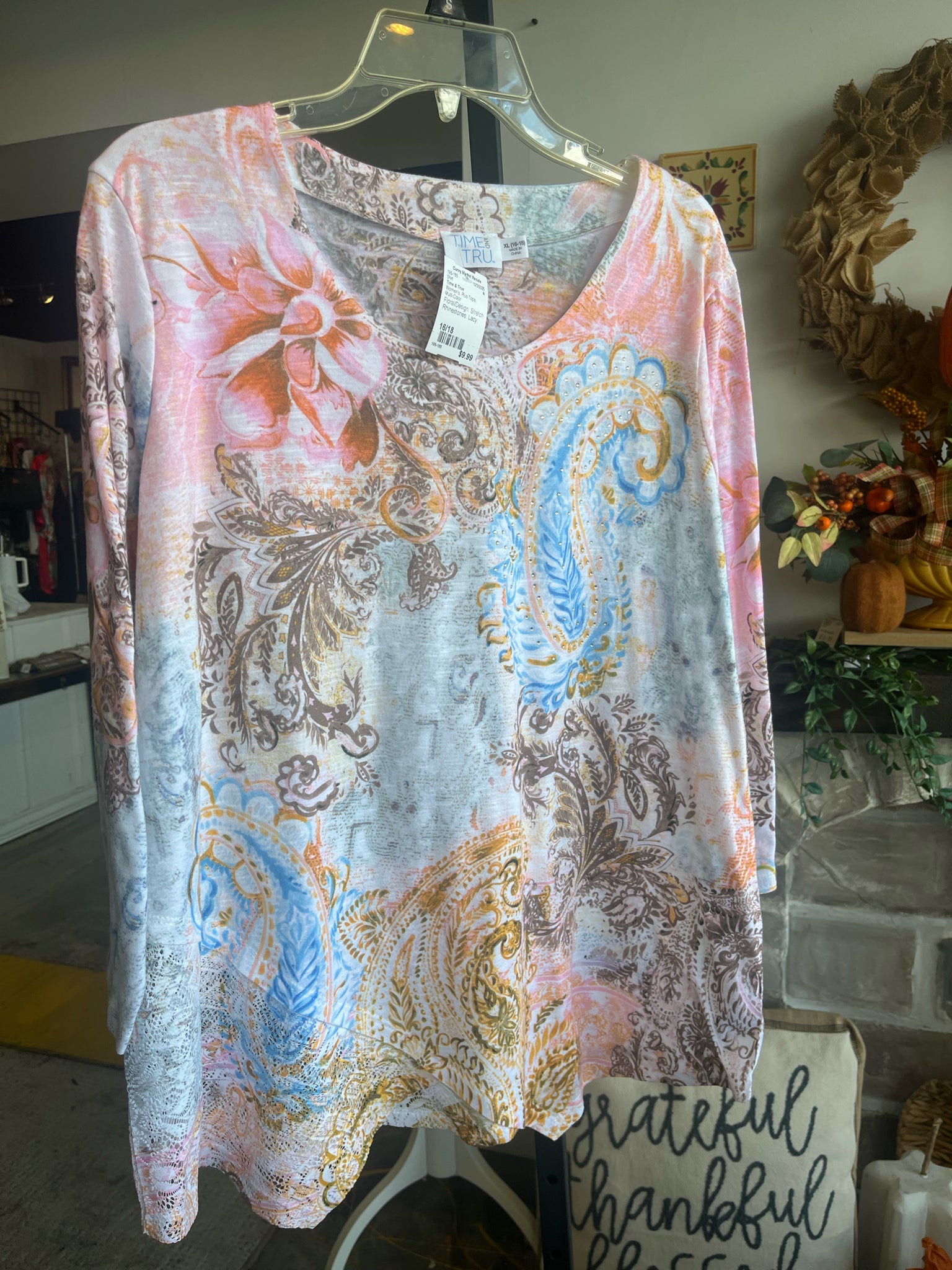 Time & True Plus Tops Size 16/18 Shirt