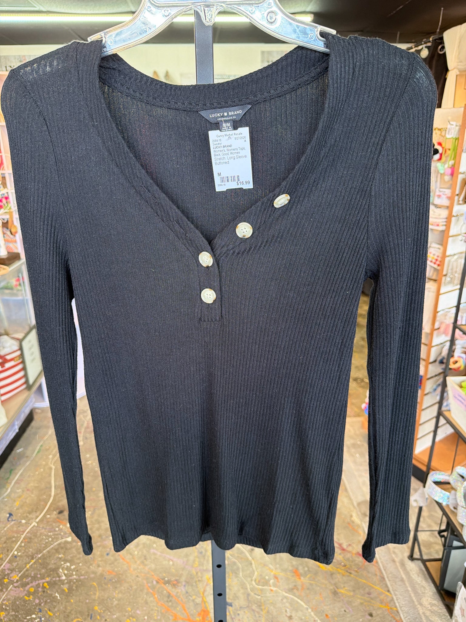 LUCKY BRAND Womens Tops Size M Sweater
