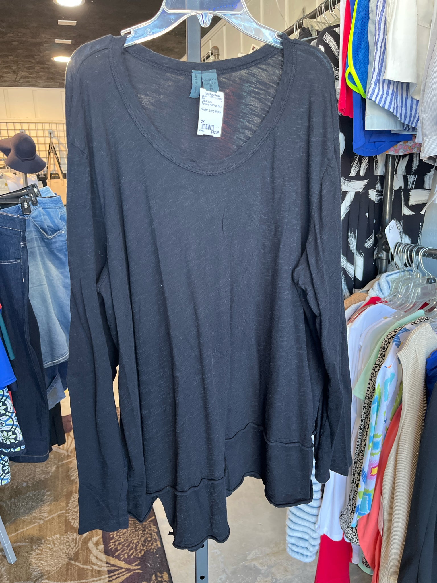 Left of Center Plus Tops Size 2X Shirt