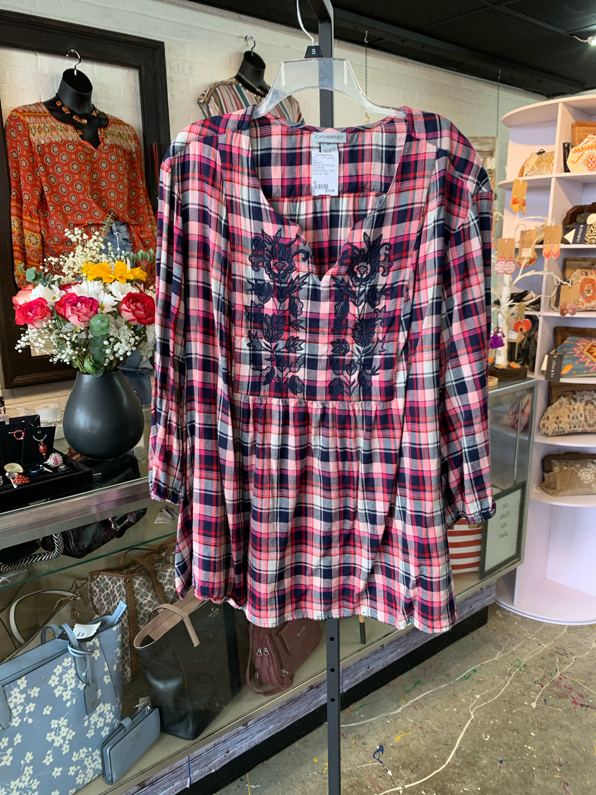 Catherines Plus Tops Size 5X Blouse