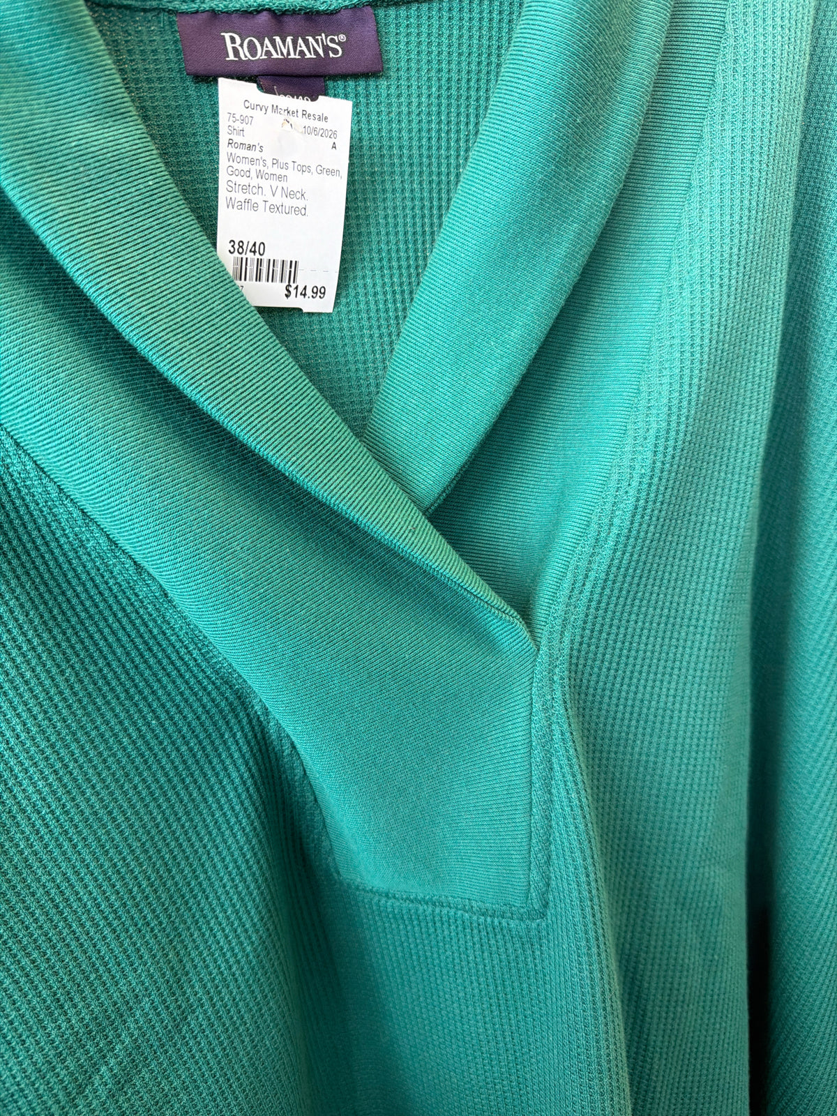 Roman's Plus Tops Size 38/40 Shirt
