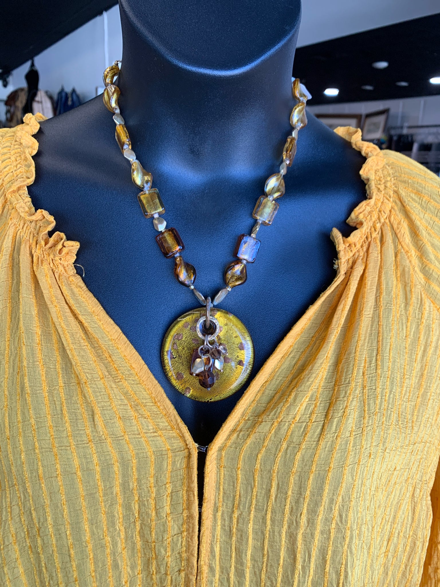 Chicos Gold Necklace