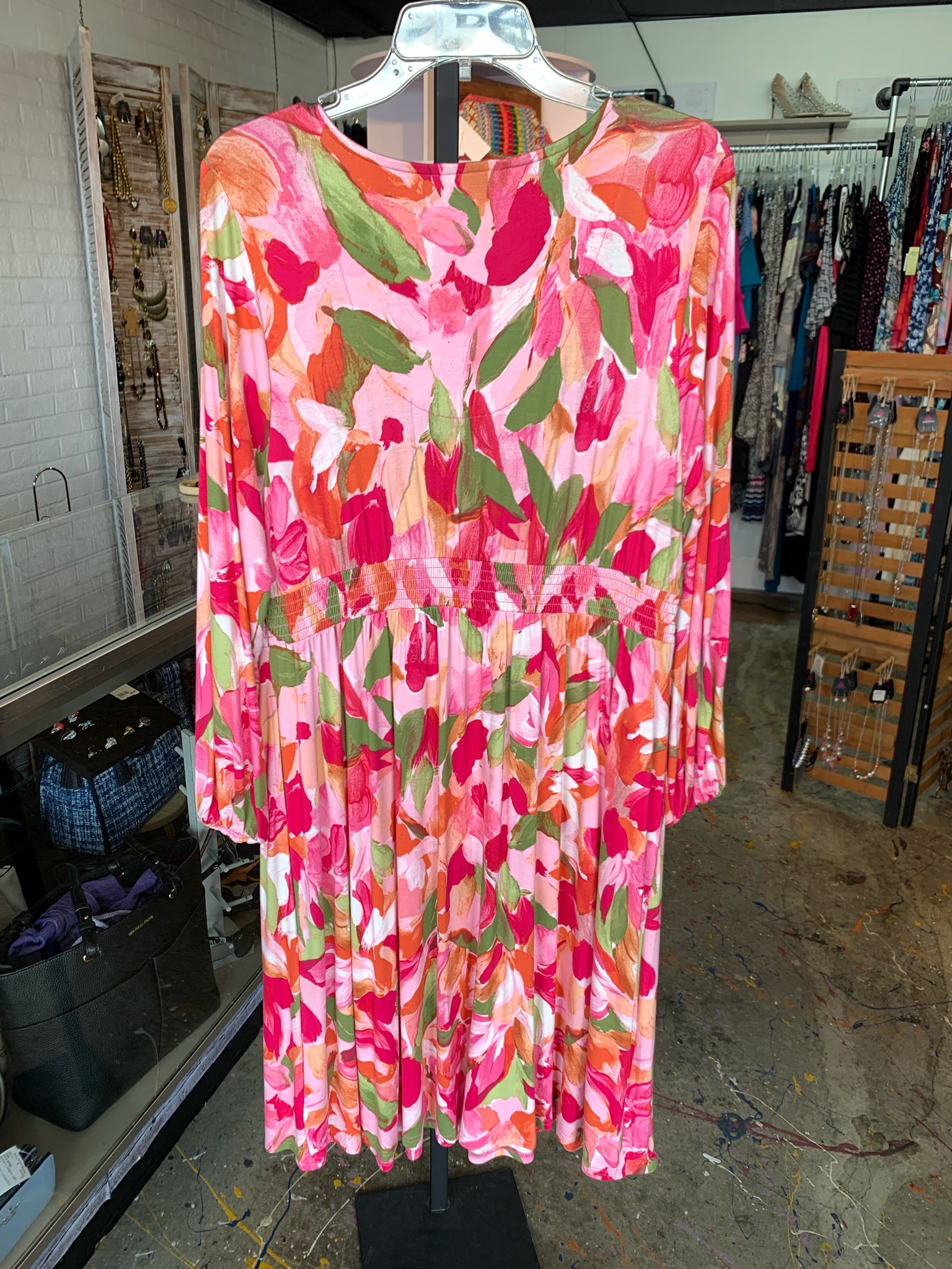 Terra & Sky Plus Dresses Size 14W Dress