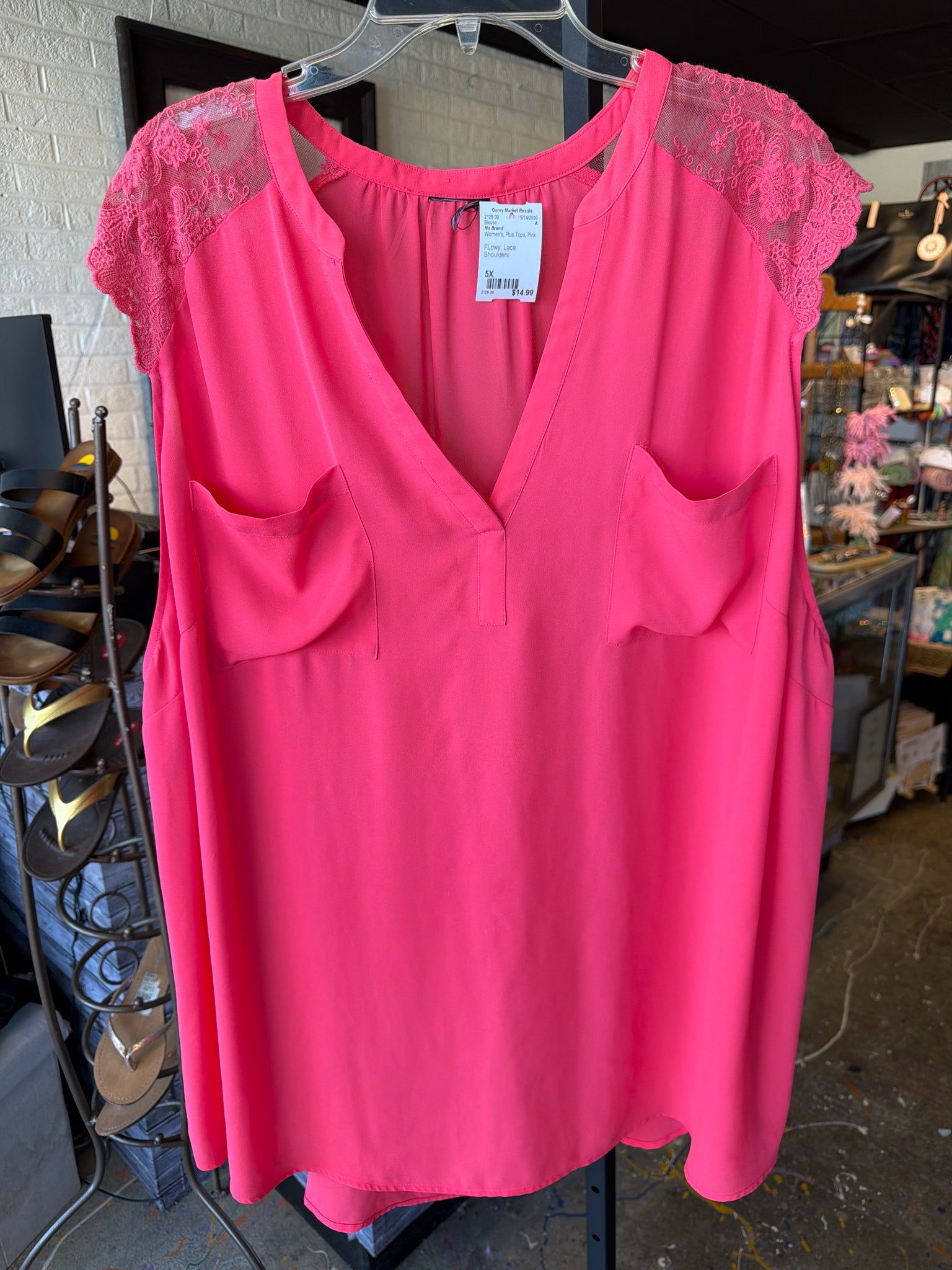 No Brand Plus Tops Size 5X Blouse
