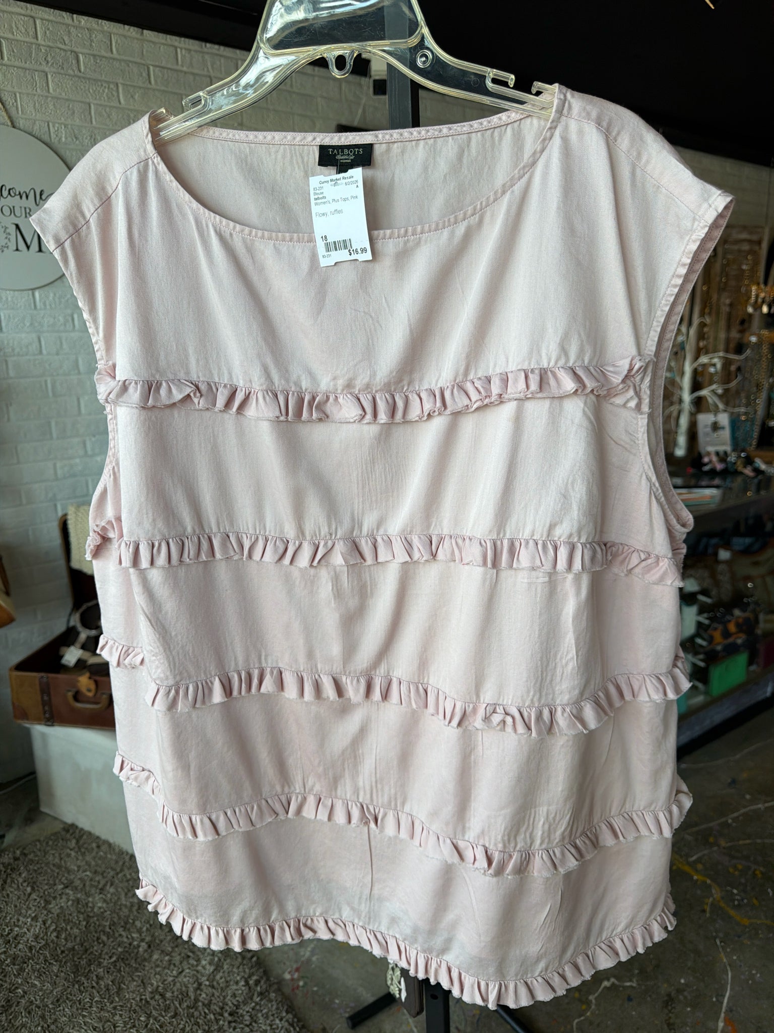 talbolts Plus Tops Size 18 Blouse