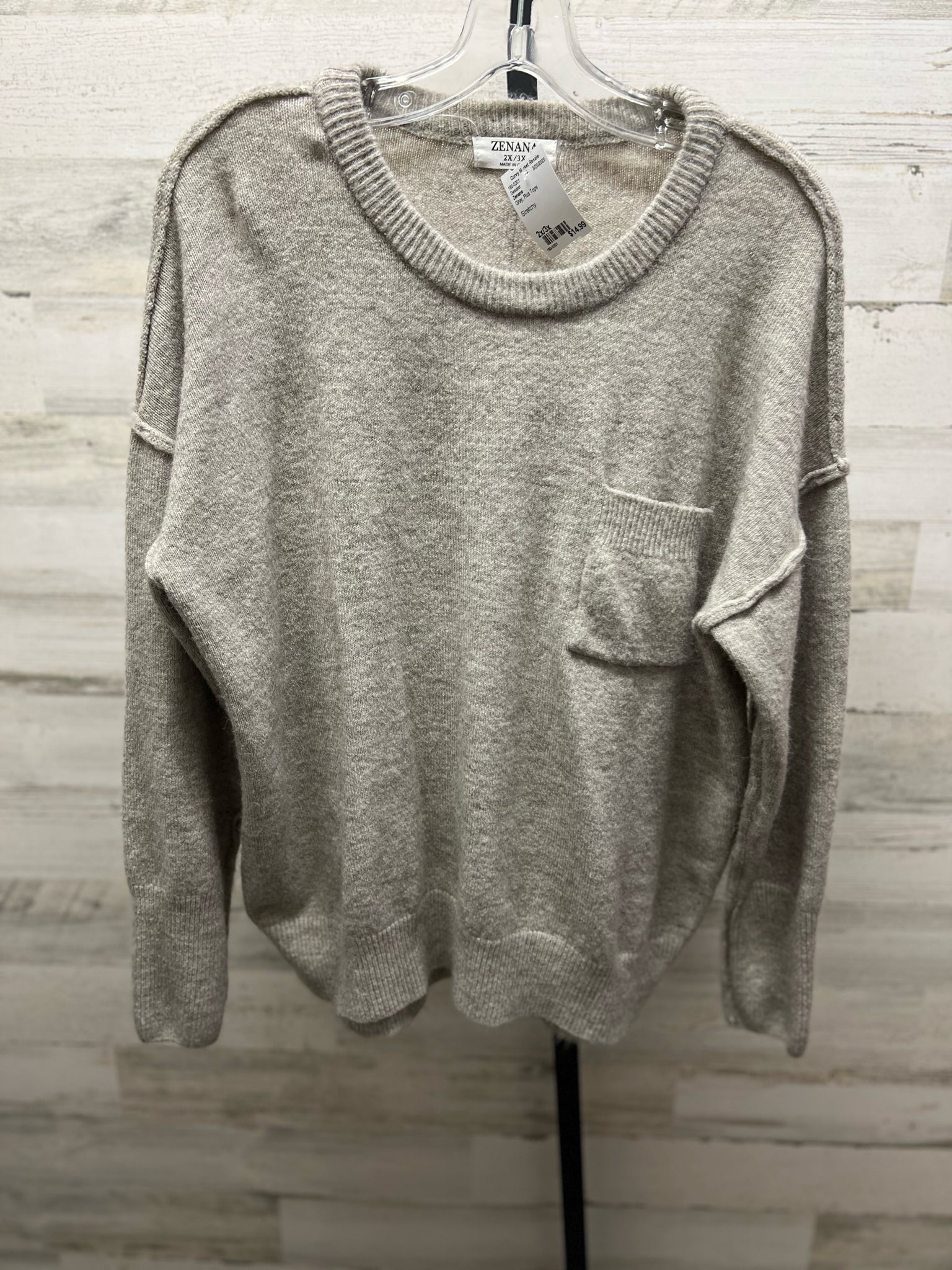 Size 2x/3x Zenana Sweater