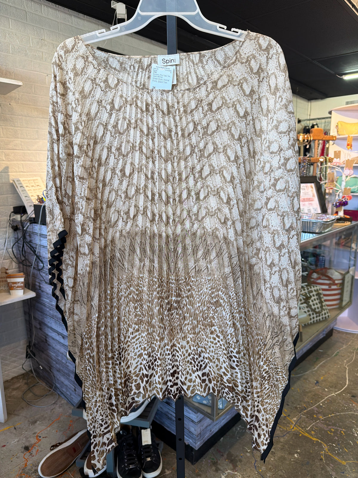 SPIN. Plus Tops Size 3X Blouse