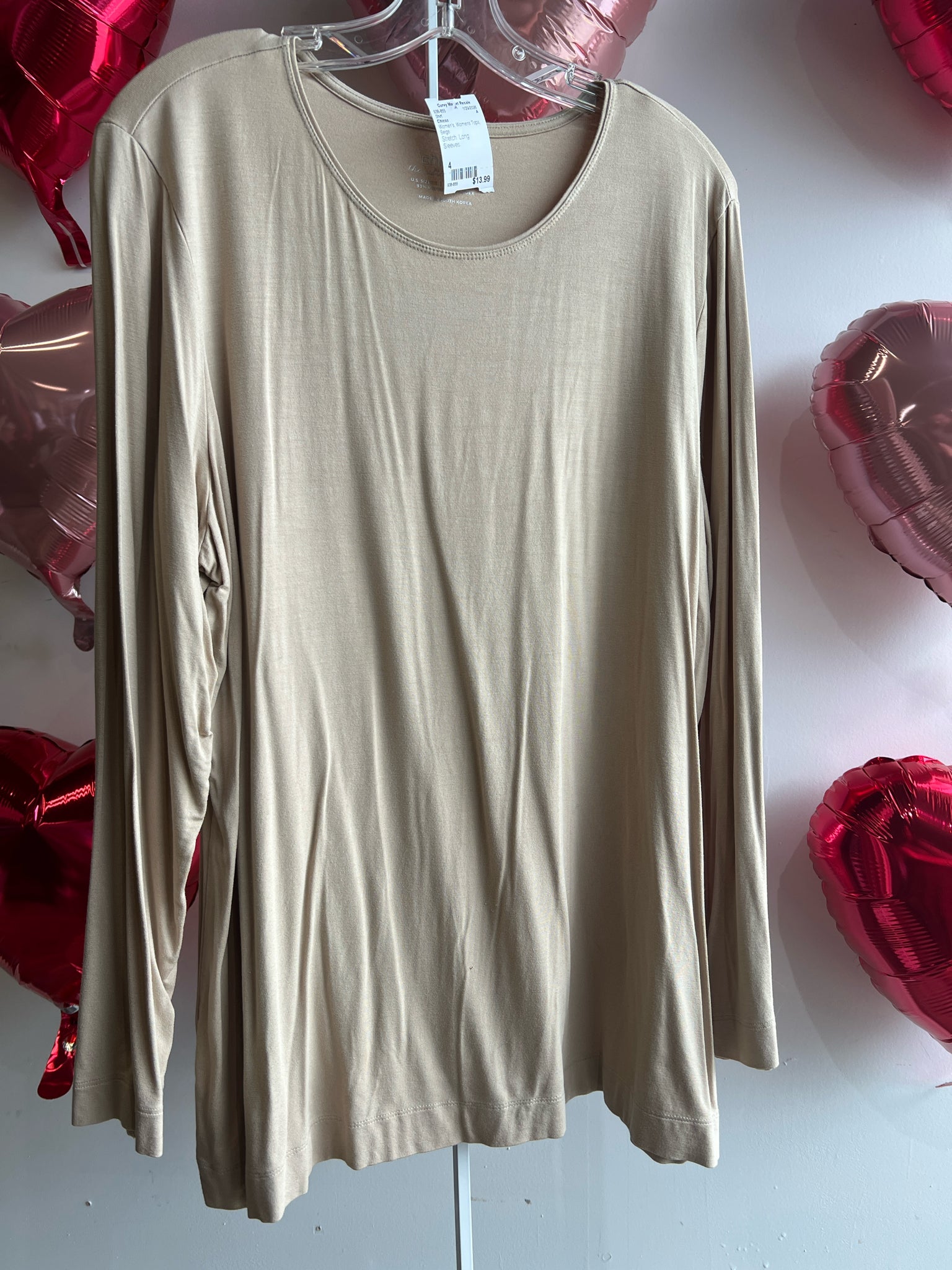 Chicos Womens Tops Size 4 Shirt