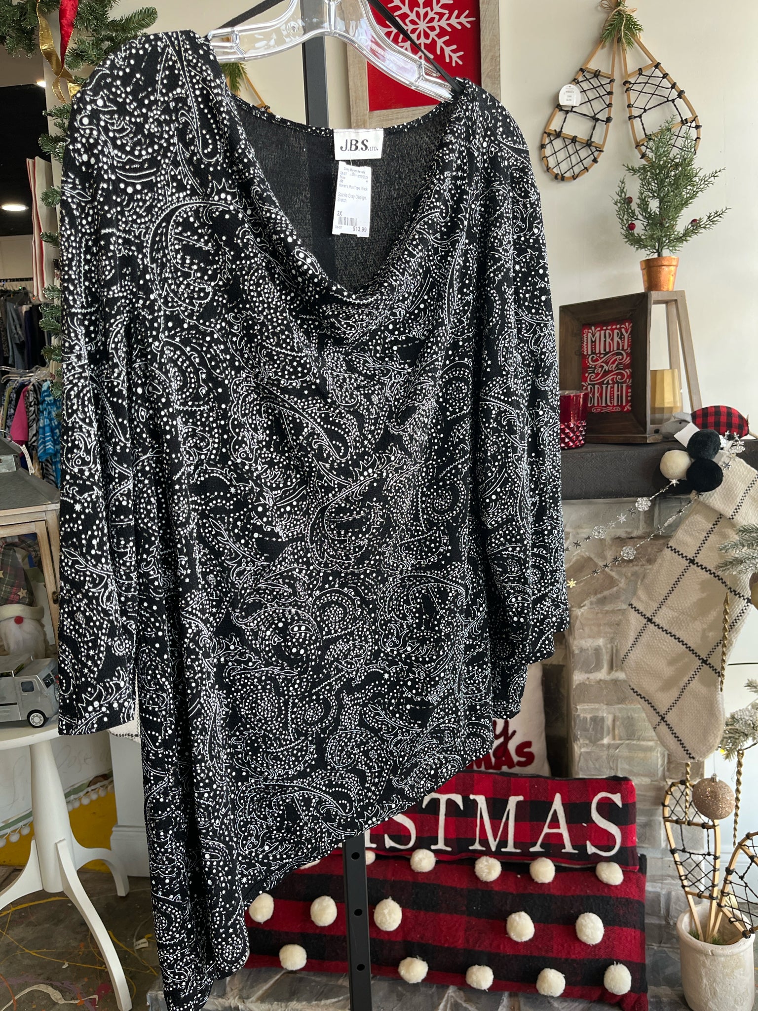 JBS Plus Tops Size 2X Blouse