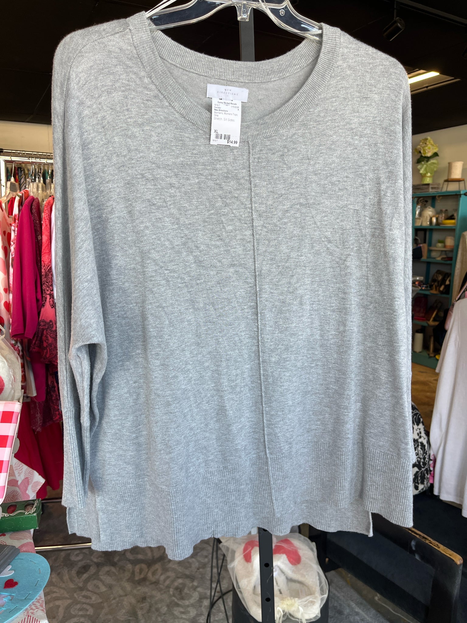 New Directions Womens Tops Size XL Sweater