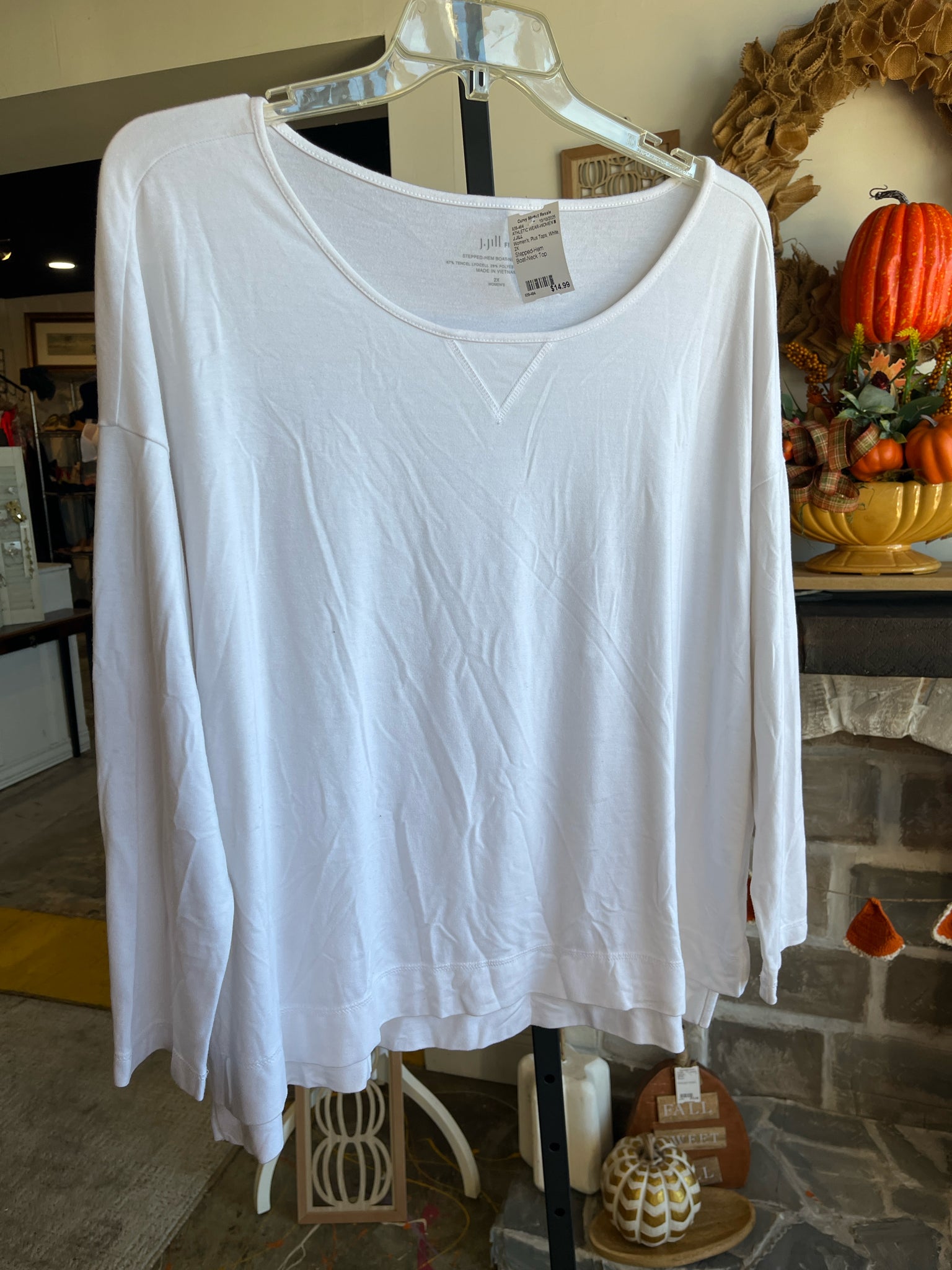 J.JILL Plus Tops 2X ATHLETIC WEAR-WOMEN'S