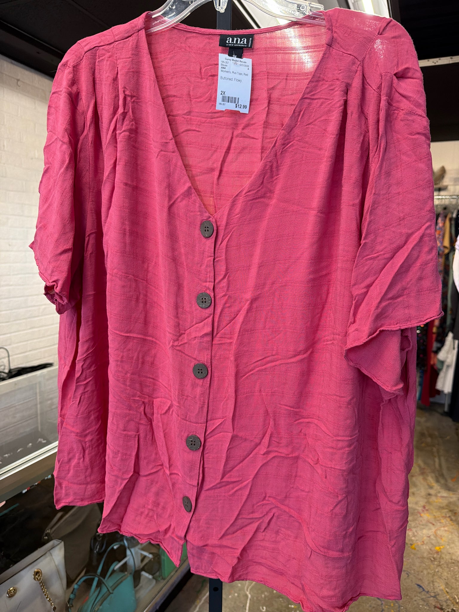 ANA Plus Tops Size 2X Blouse