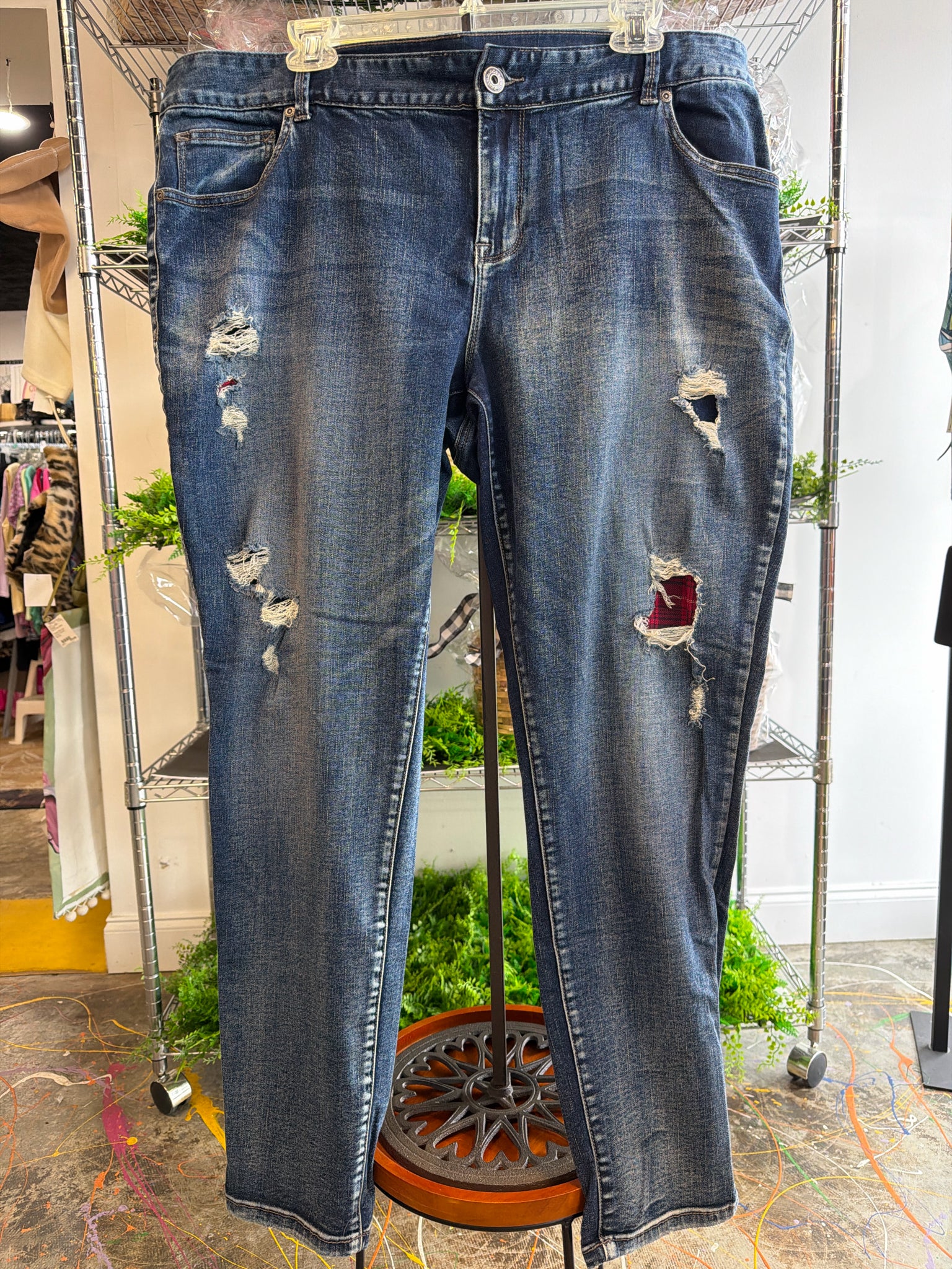 Maurices Plus Bottoms Size 18 Jeans