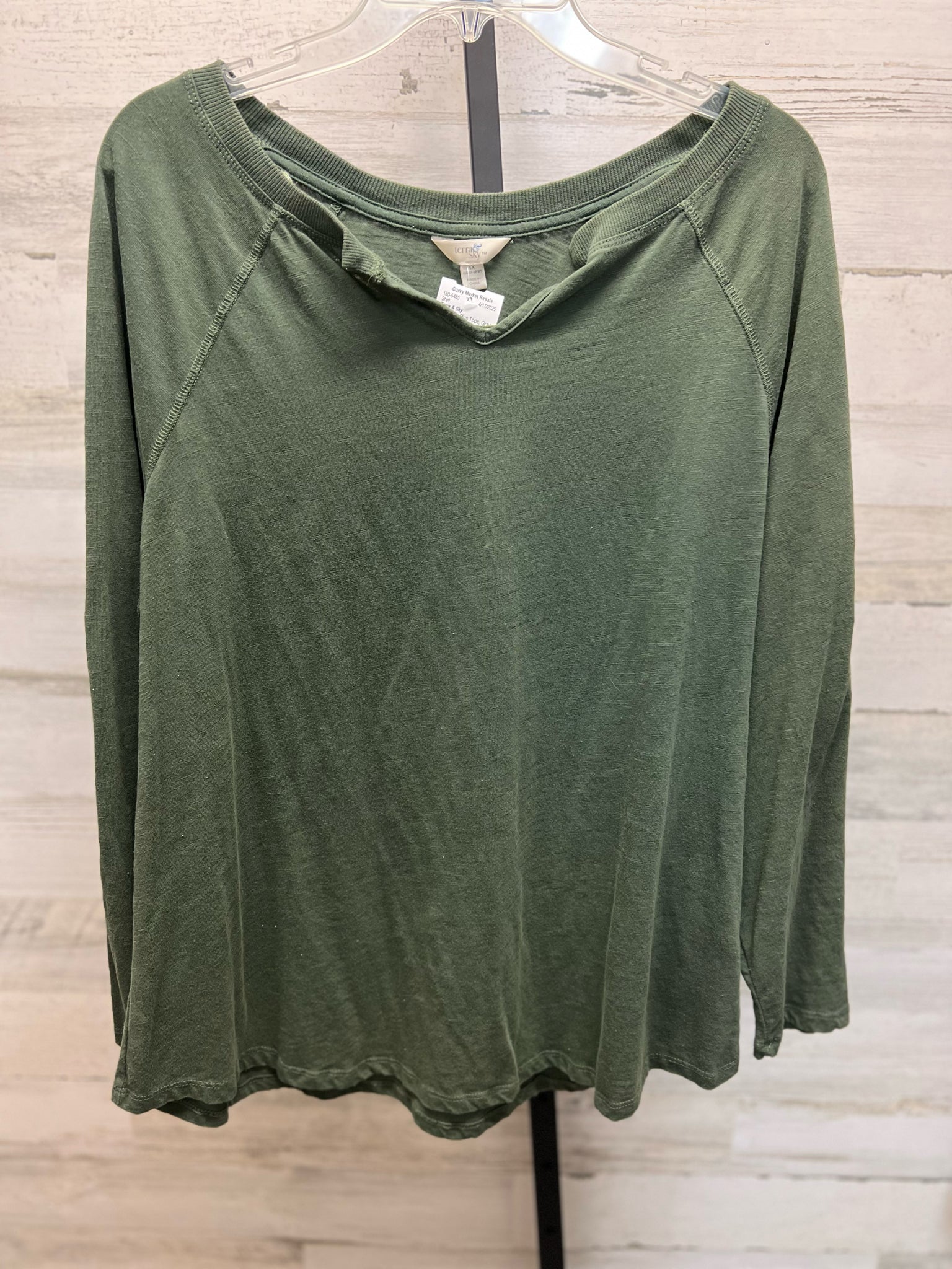 Terra & Sky Plus Tops Size 1X Shirt