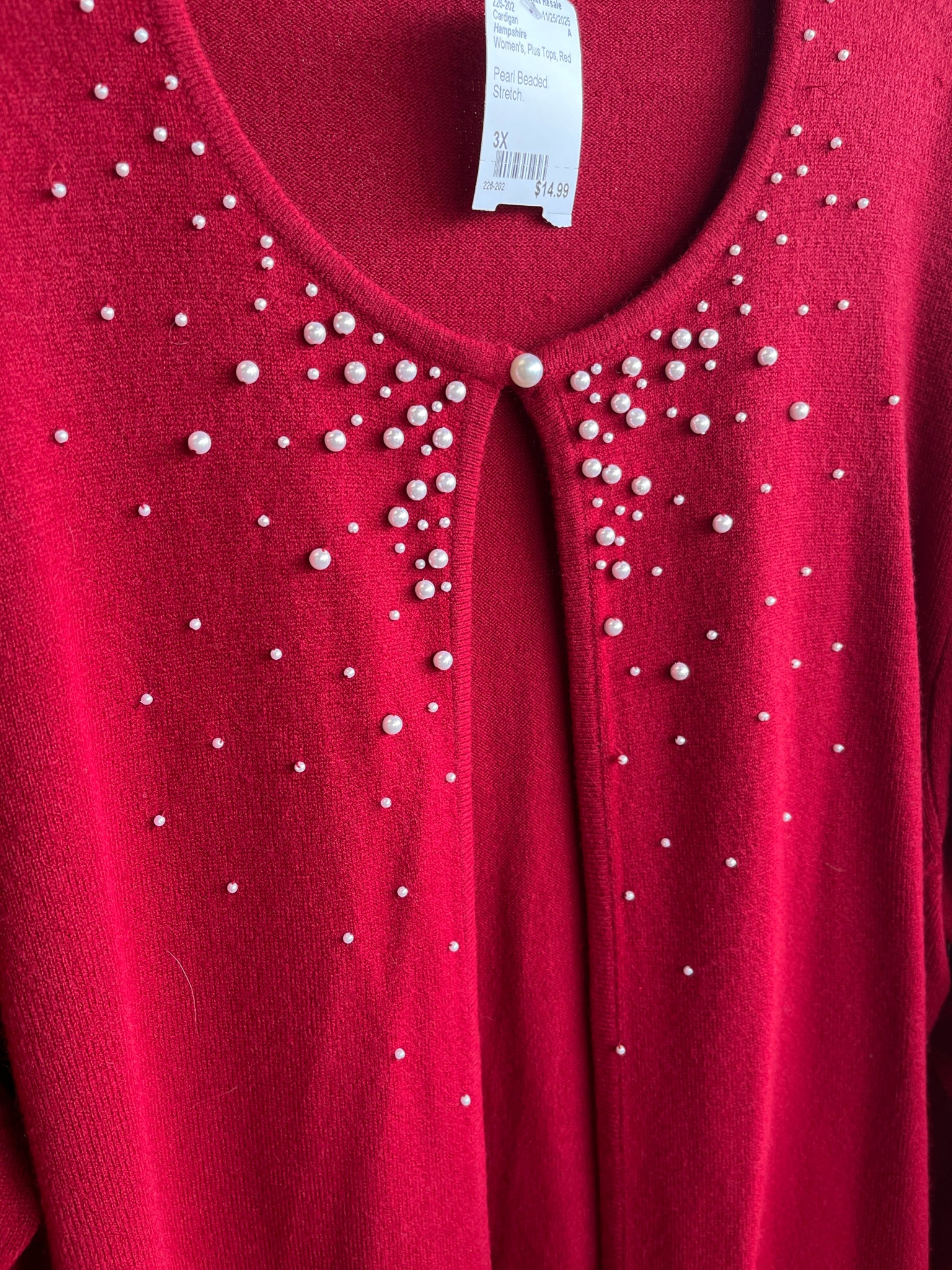 Hampshire Plus Tops Size 3X Cardigan