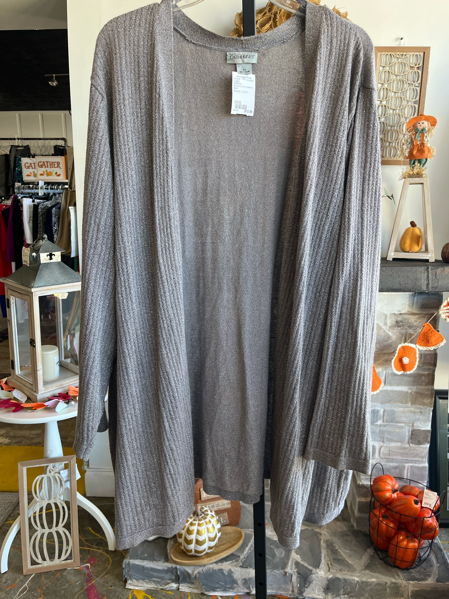 Catherines Plus Outerwear Size 30/32 Cardigan