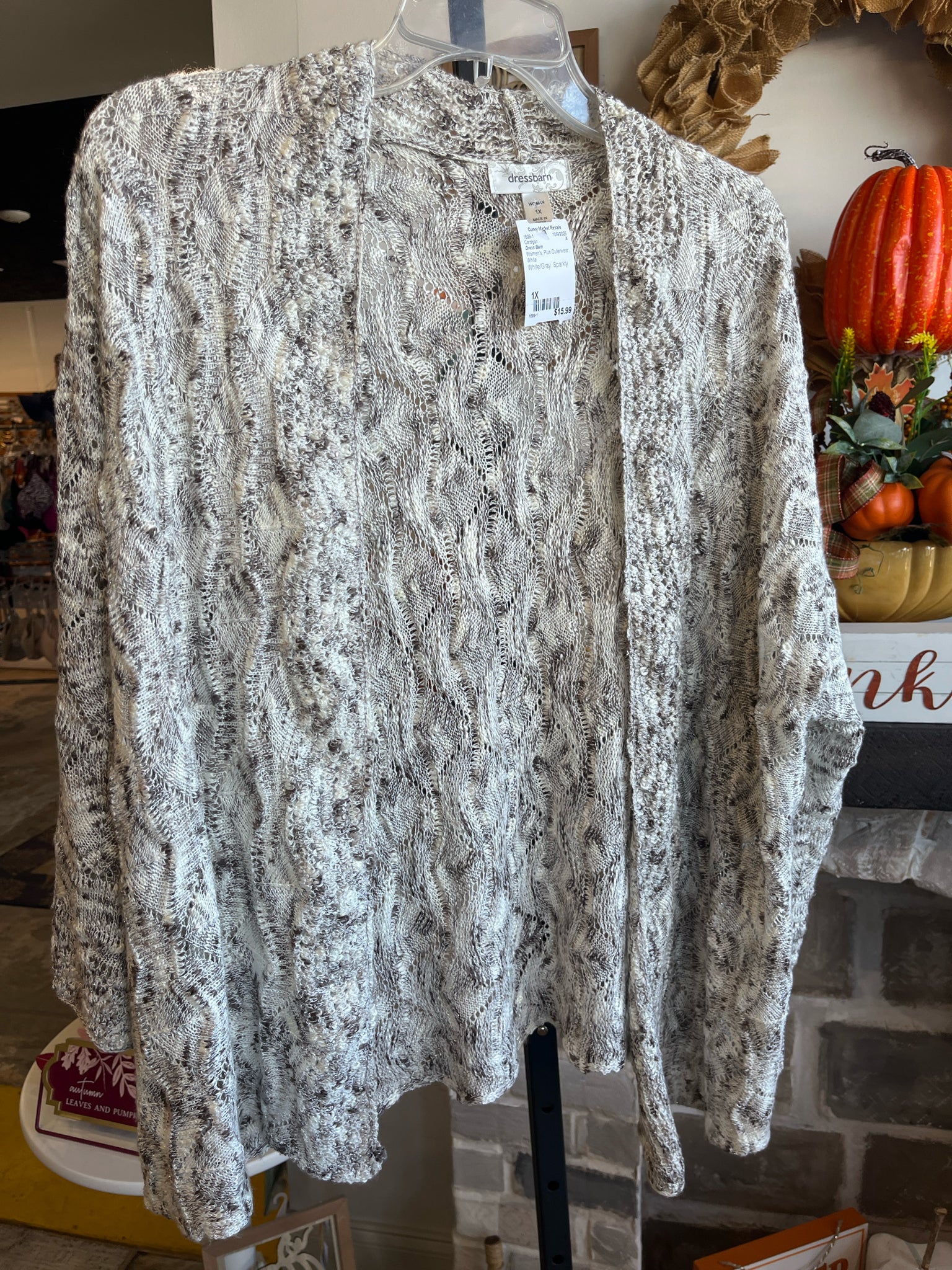 Dress Barn Plus Outerwear Size 1X Cardigan