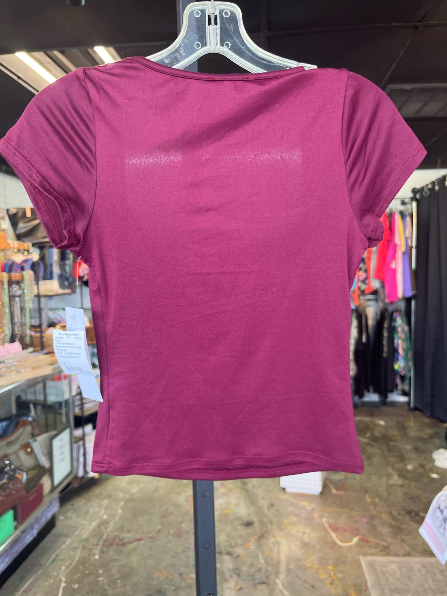 Live in the Moment Womens Tops Size M Blouse