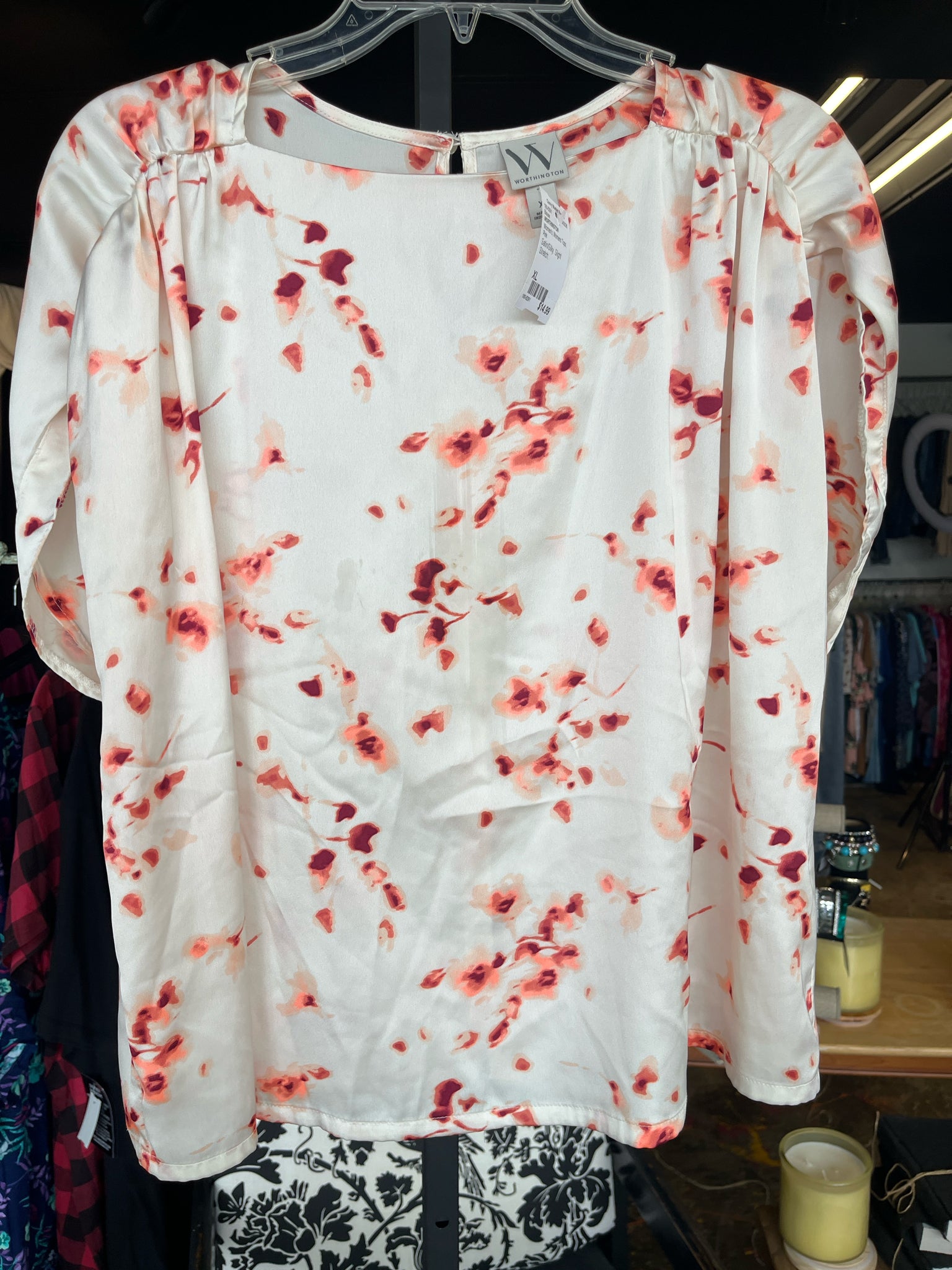 WORTHINGTON Womens Tops Size XL Blouse