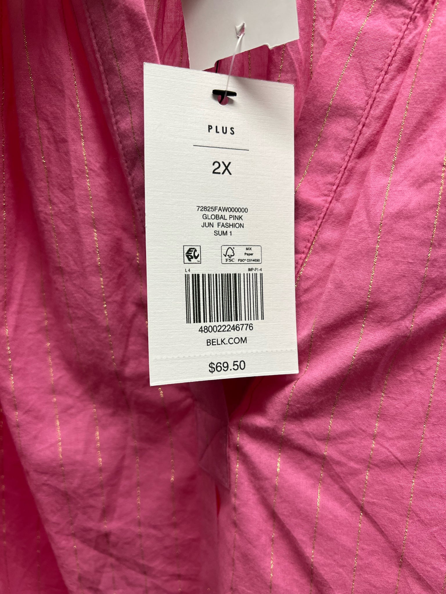 Size 2X CROWN & IVY Shirt