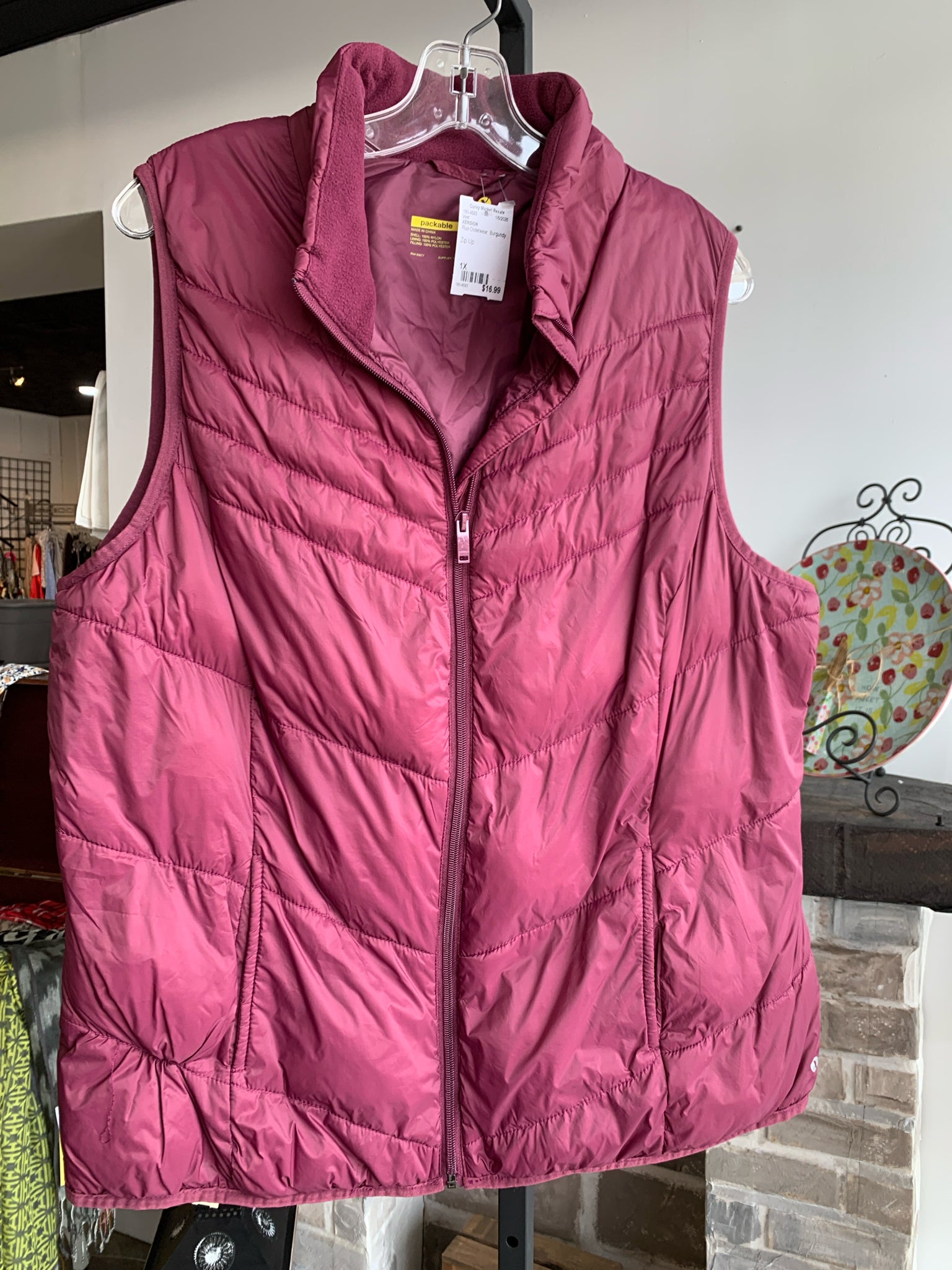 XERSION Plus Outerwear Size 1X Vest