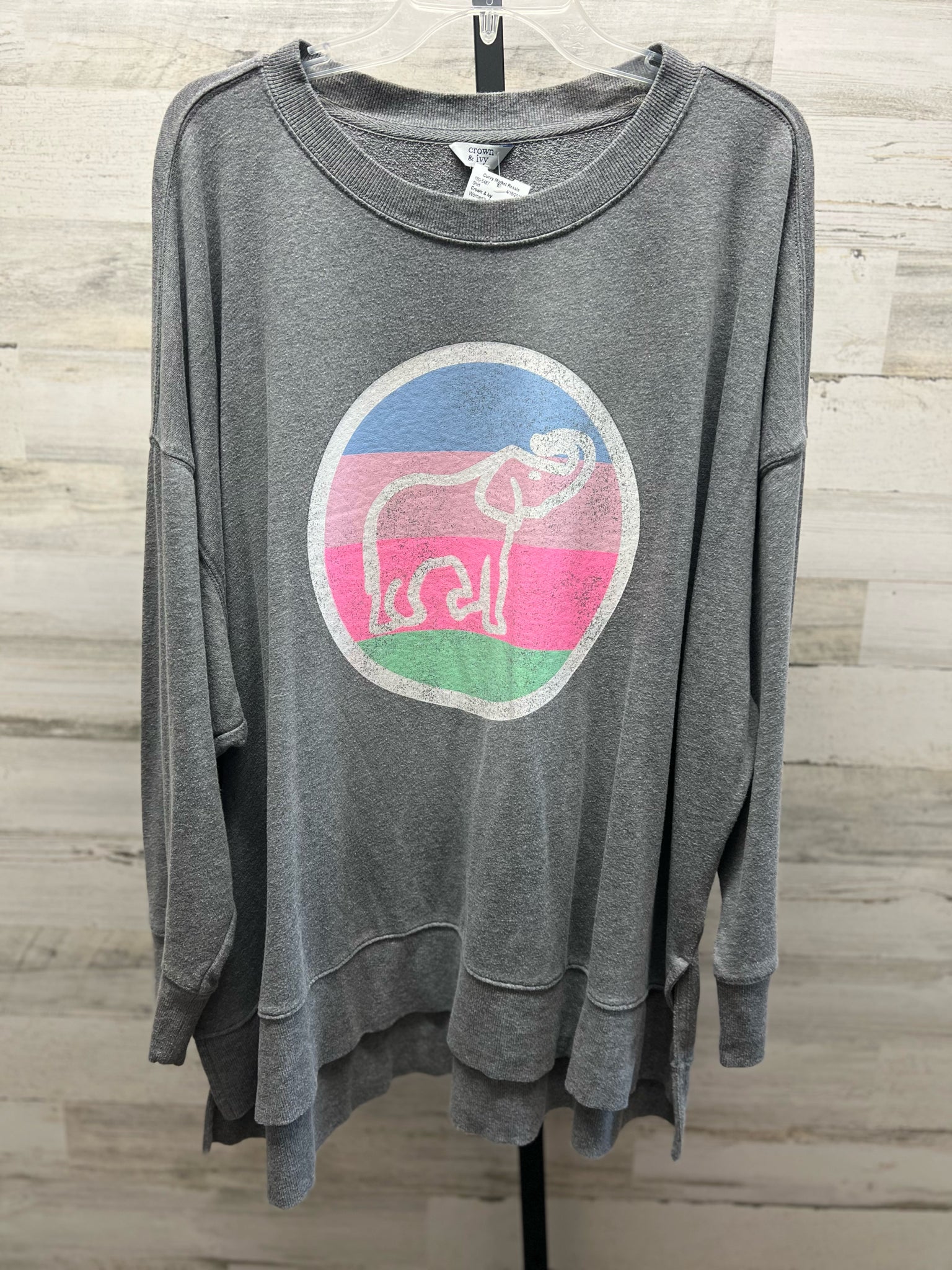 Crown & Ivy Plus Tops Size 3X Shirt
