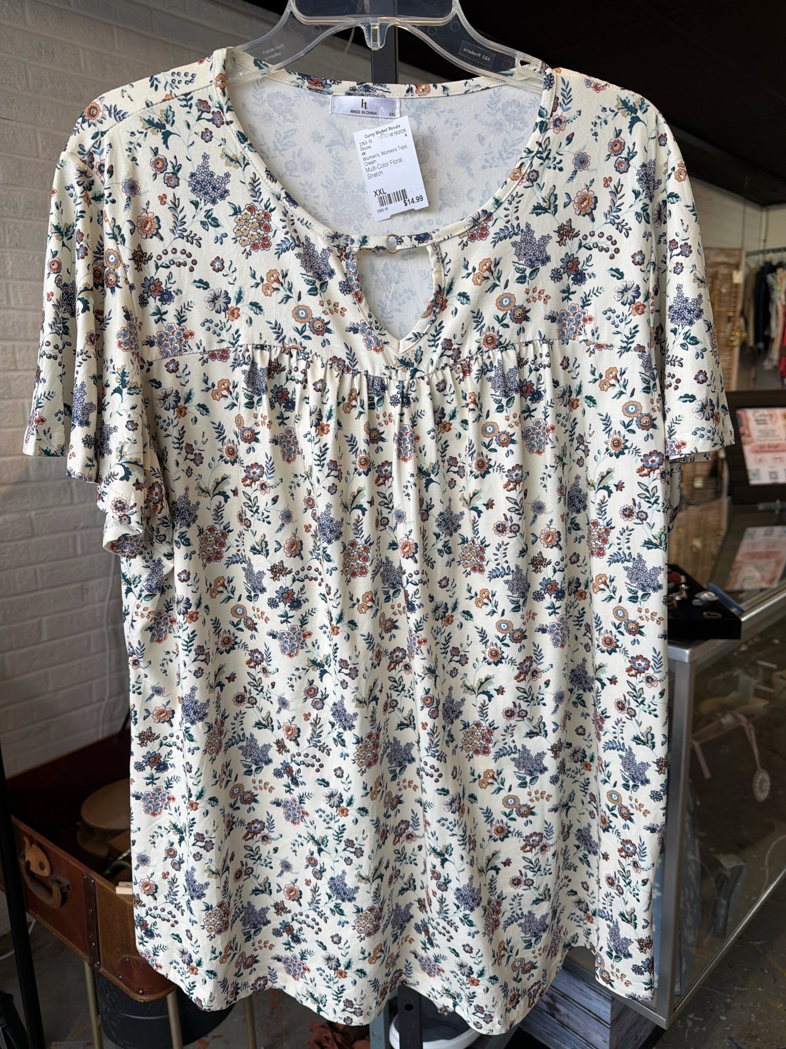 Ht Womens Tops Size XXL Blouse
