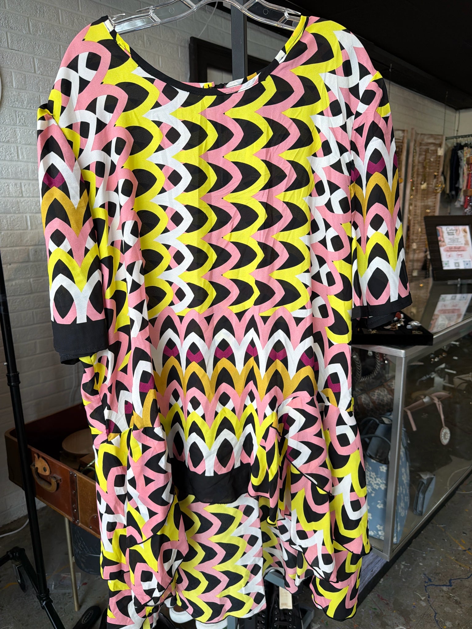 Ashley Stewart Plus Dresses Size 22/24 Blouse