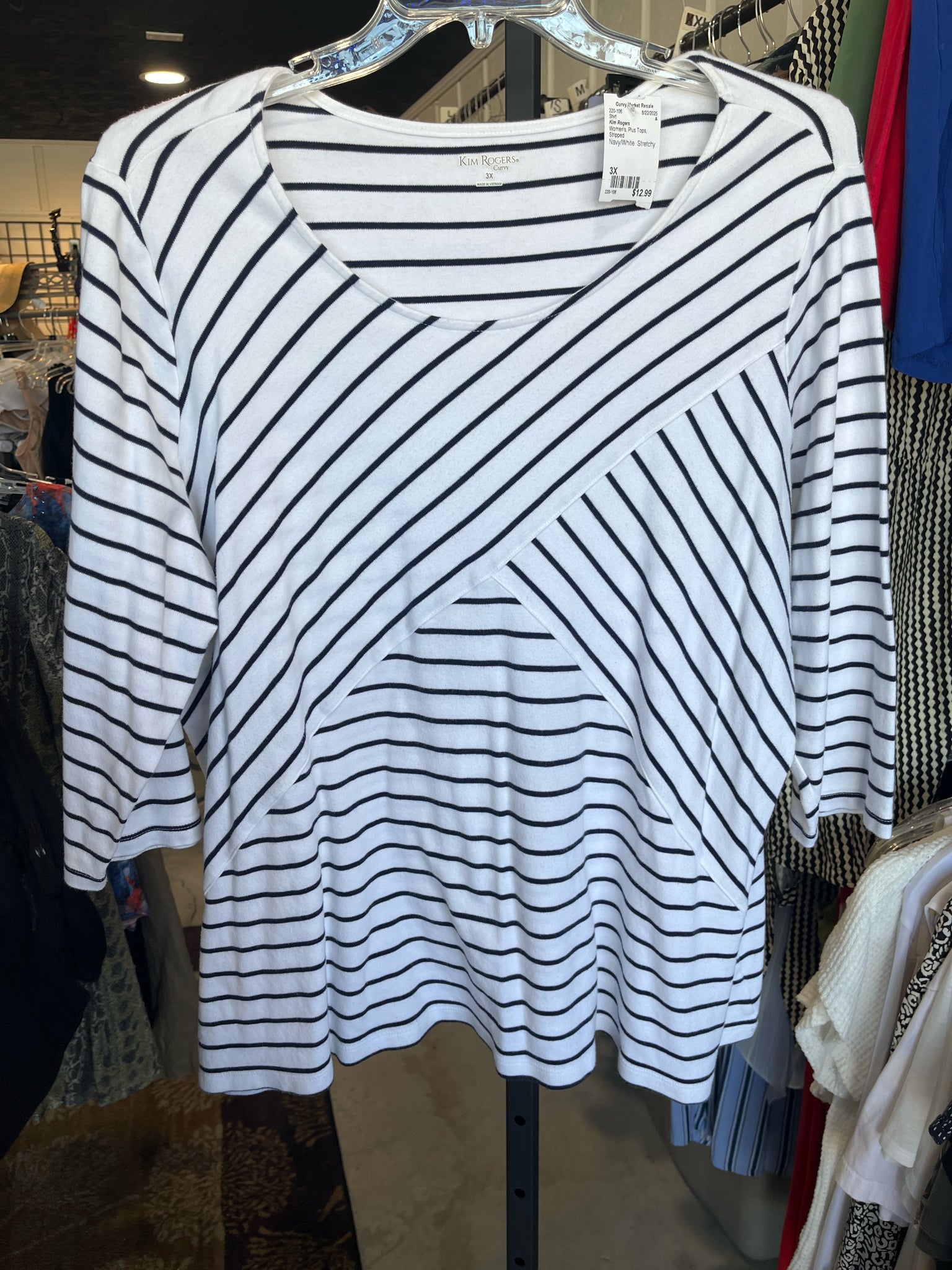 Kim Rogers Plus Tops Size 3X Shirt