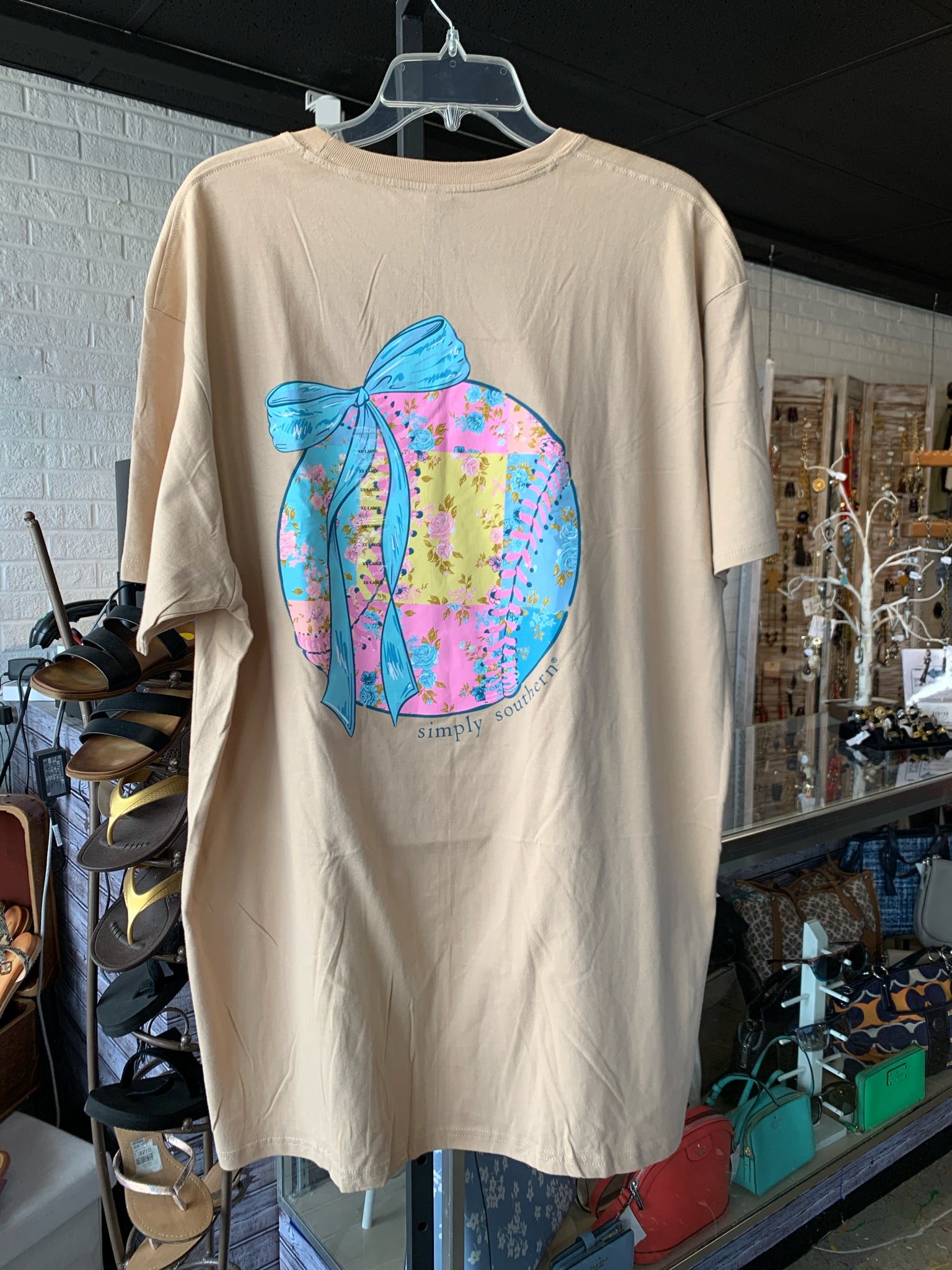 SIMPLY SOUTHERN Womens Tops Size XXL Shirt